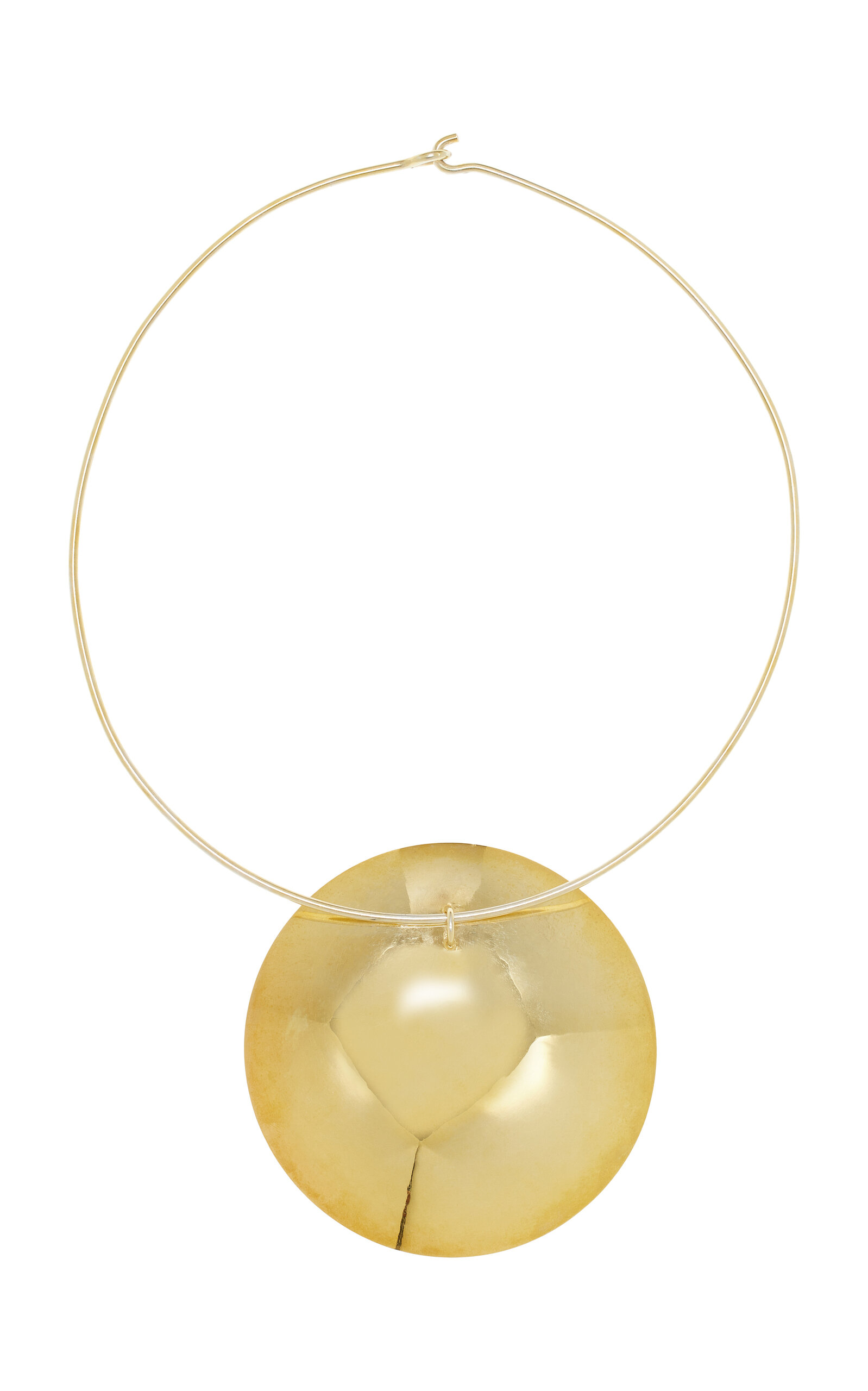 Shop Jasmin Sparrow Dome 18k Gold-plated Collar Necklace