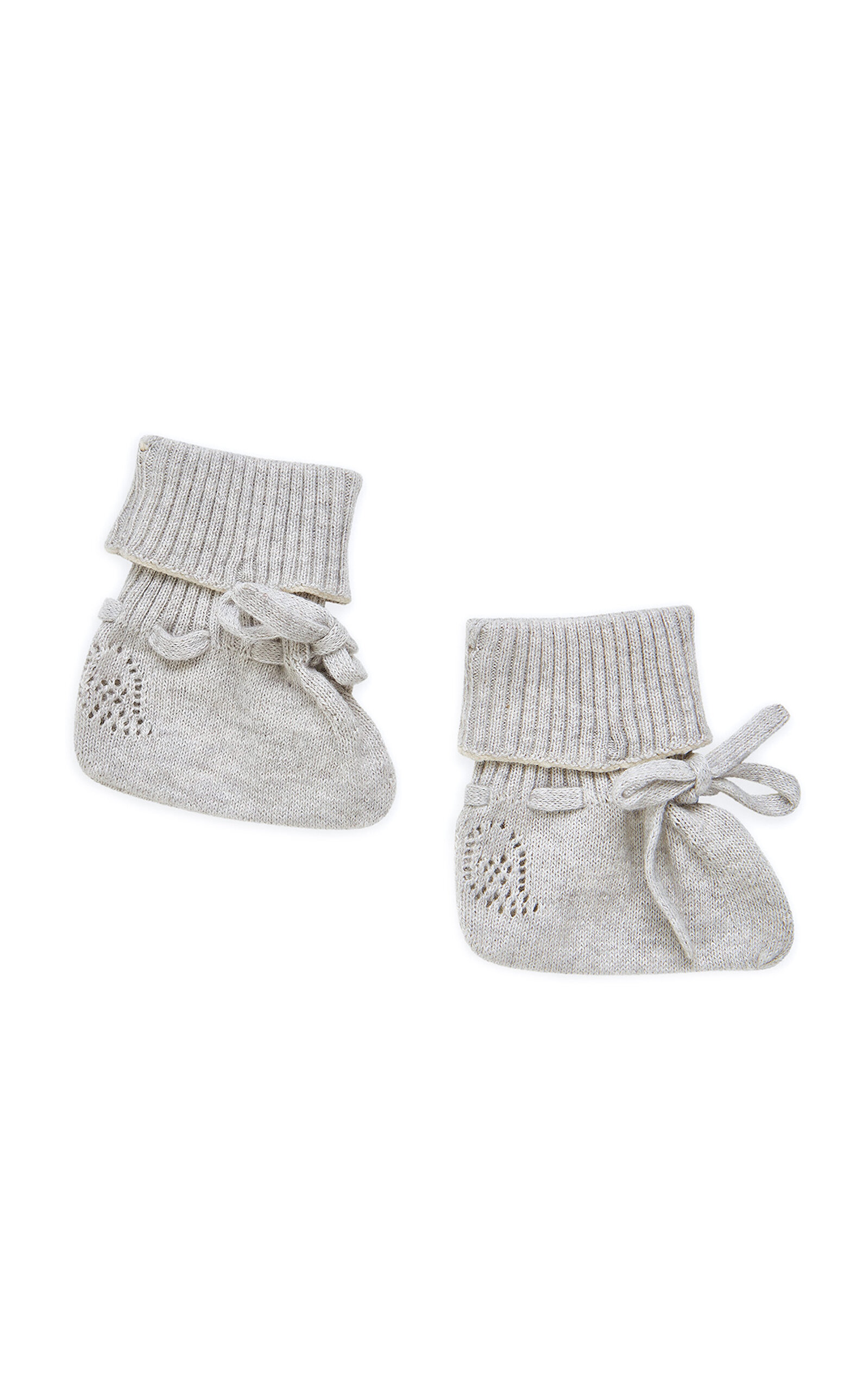 Marie-Chantal Babies'Angel Wing™ Knitted Booties