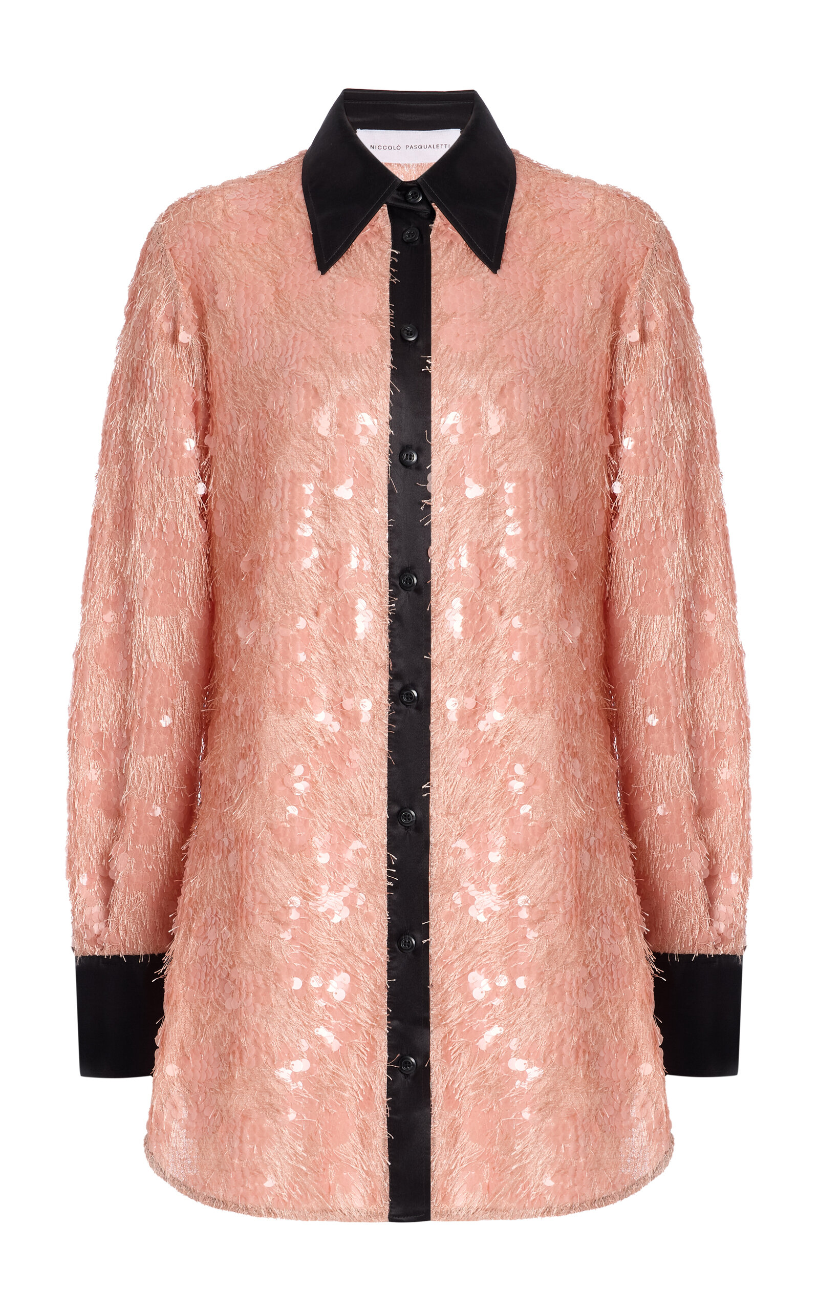 Niccolò Pasqualetti Marlene Pendant-Sequined Shirt