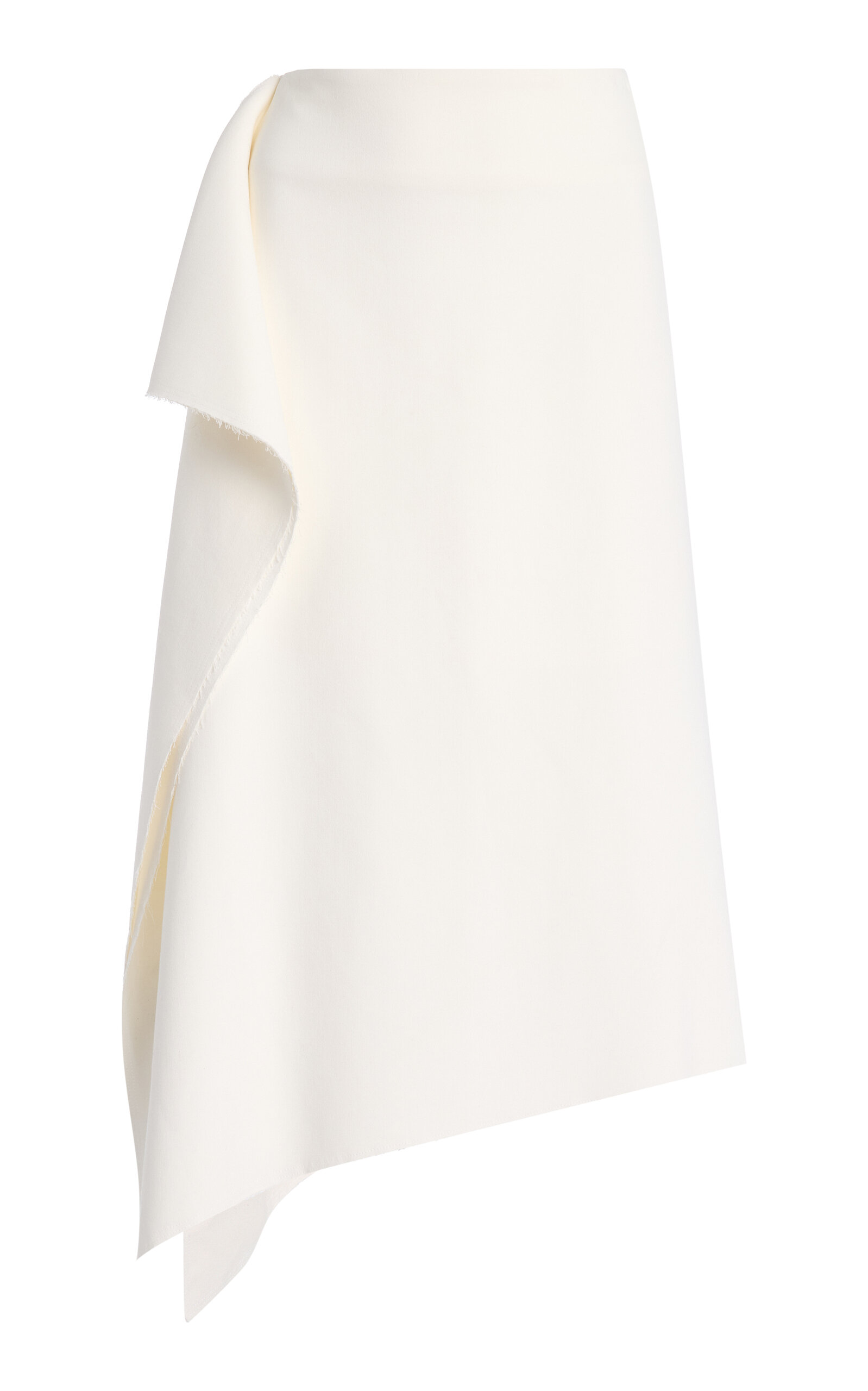Shop Niccolò Pasqualetti Nota Cotton-twill Skirt In Ivory