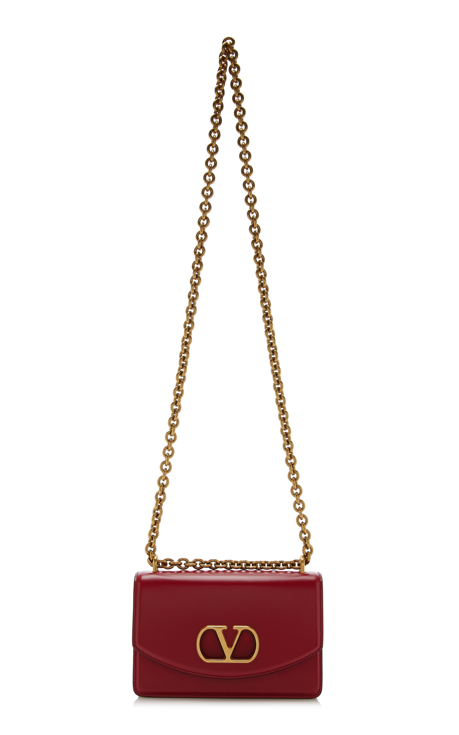 Valentino Garavani Vain Small Leather Shoulder Bag - Moda Operandi