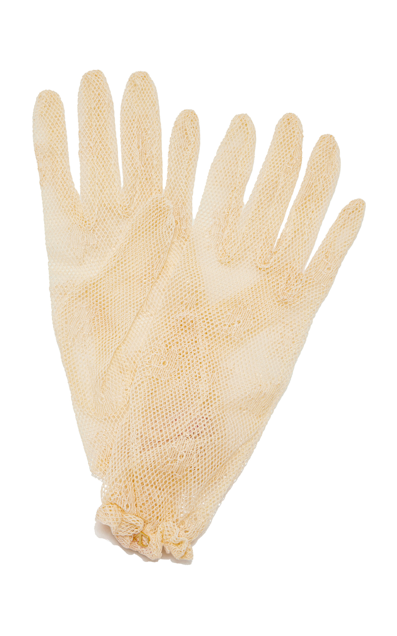 Valentino Garavani Lace Gloves - White