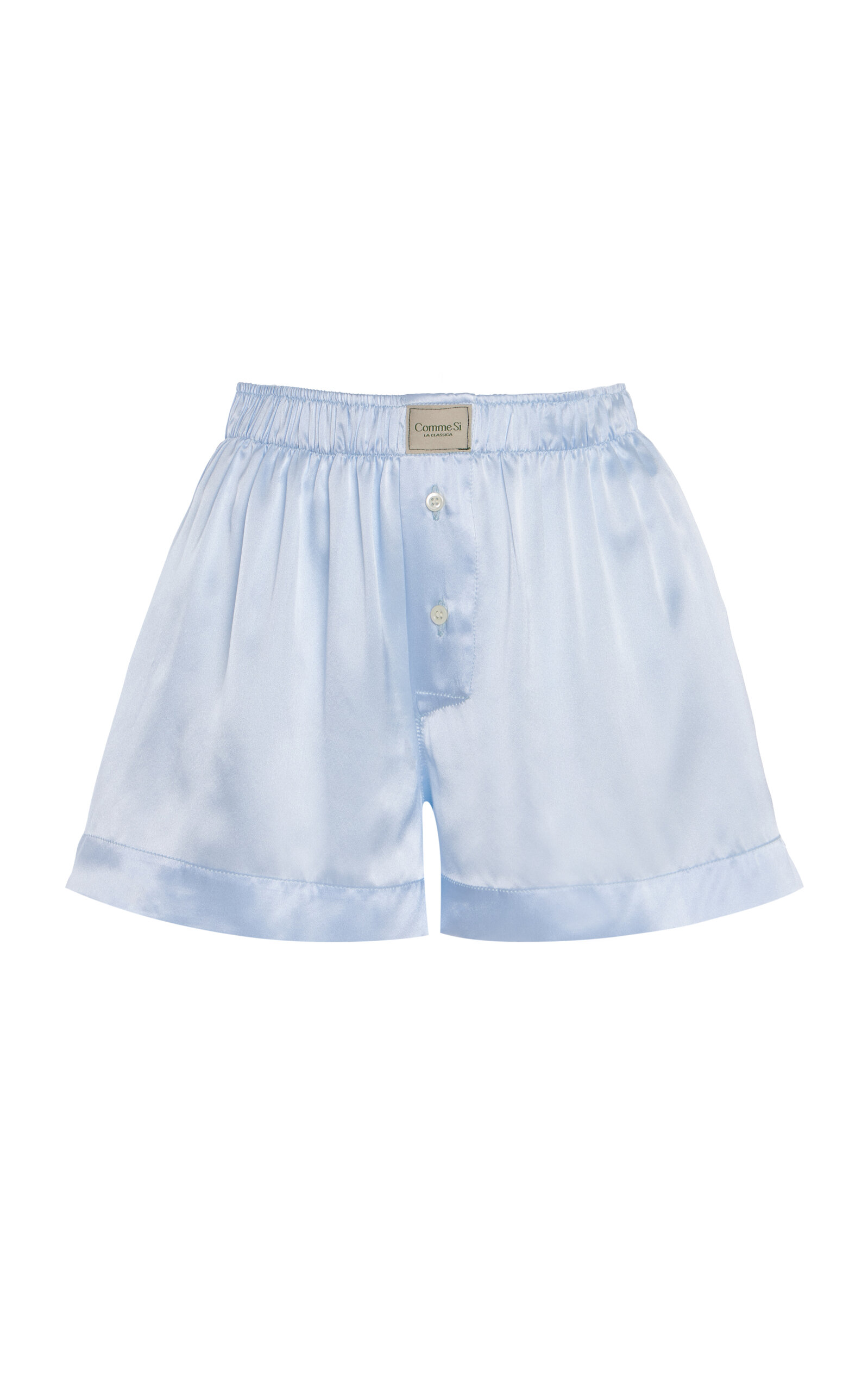 Classica Silk Charmeuse Boxer Shorts