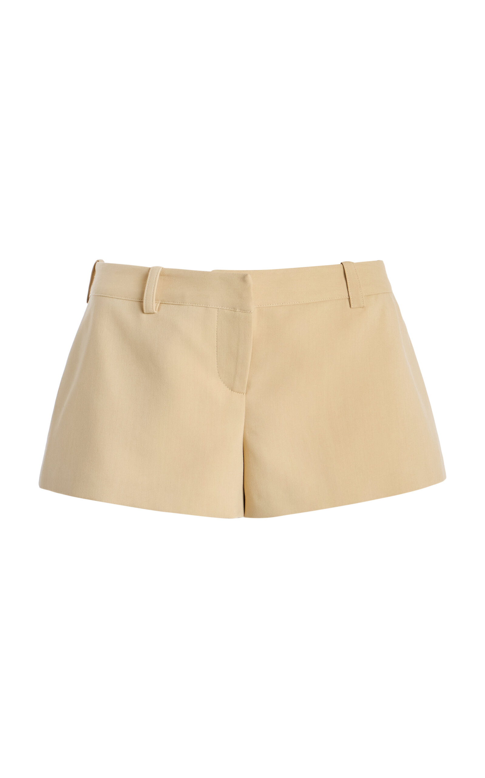 The Frankie Shop Roma Mini Shorts - Neutral - XS