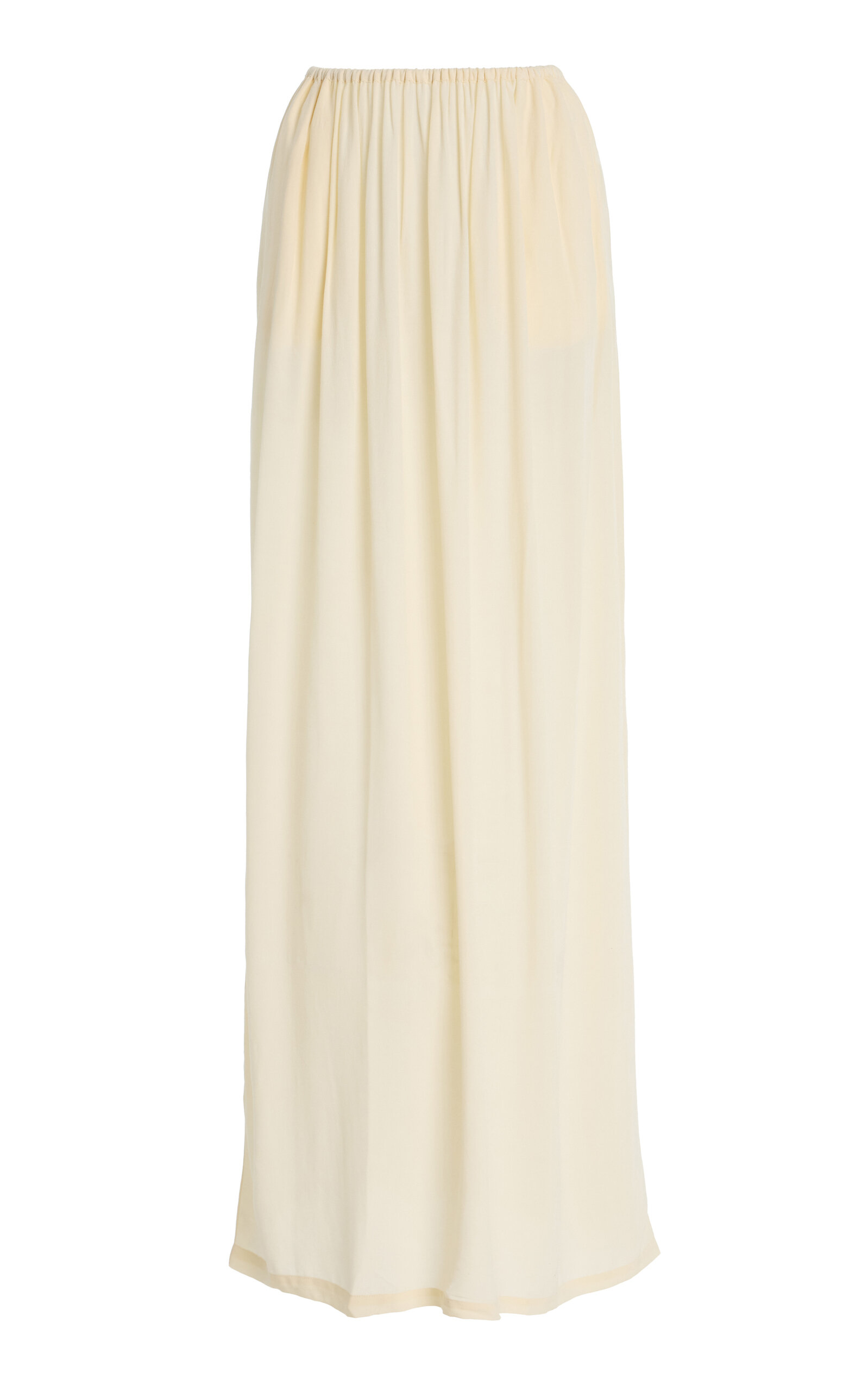 The Frankie Shop Aeson Maxi Skirt In Yellow