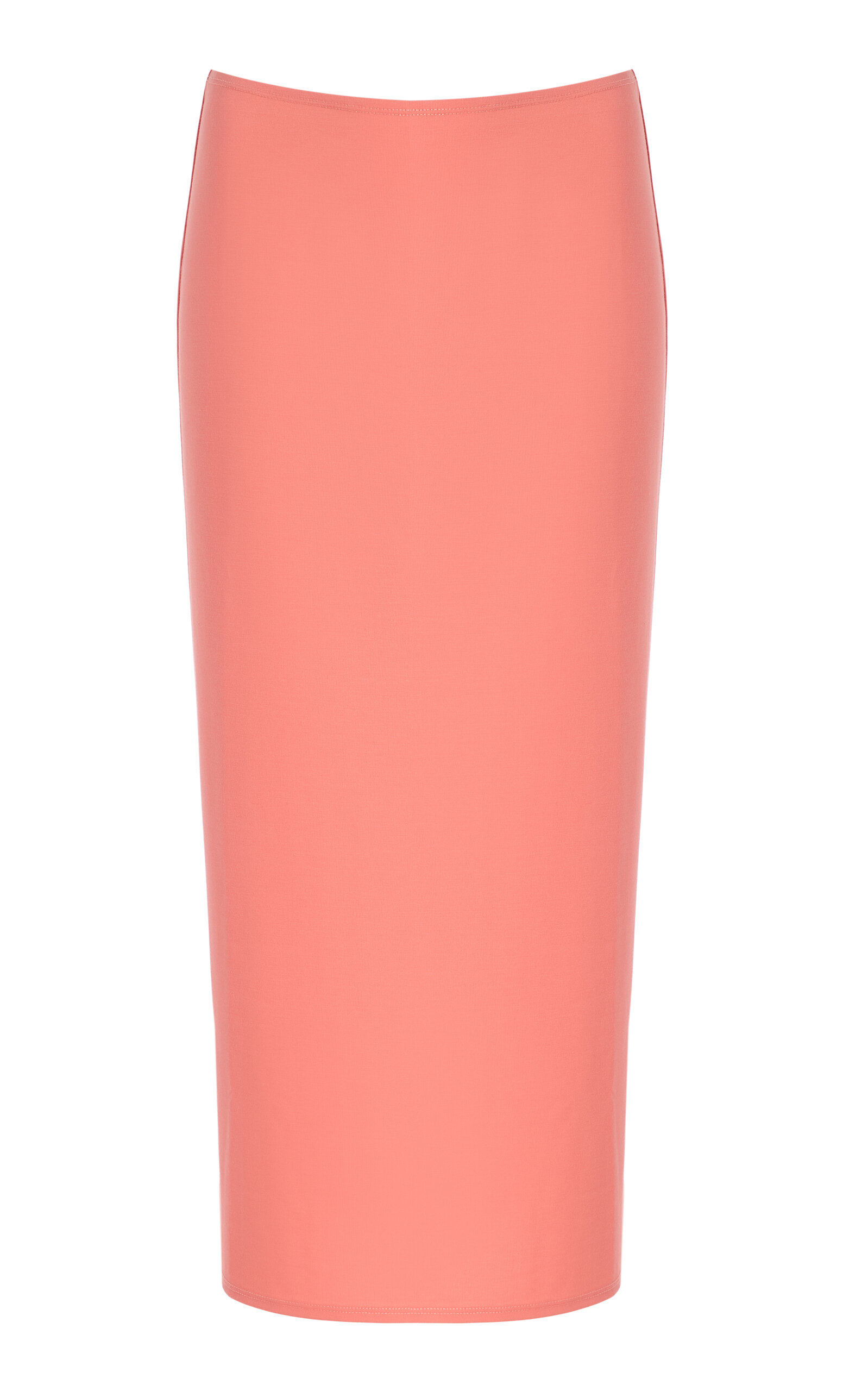 Alfie Exclusive Tube Rib-knit Midi Skirt In Pink