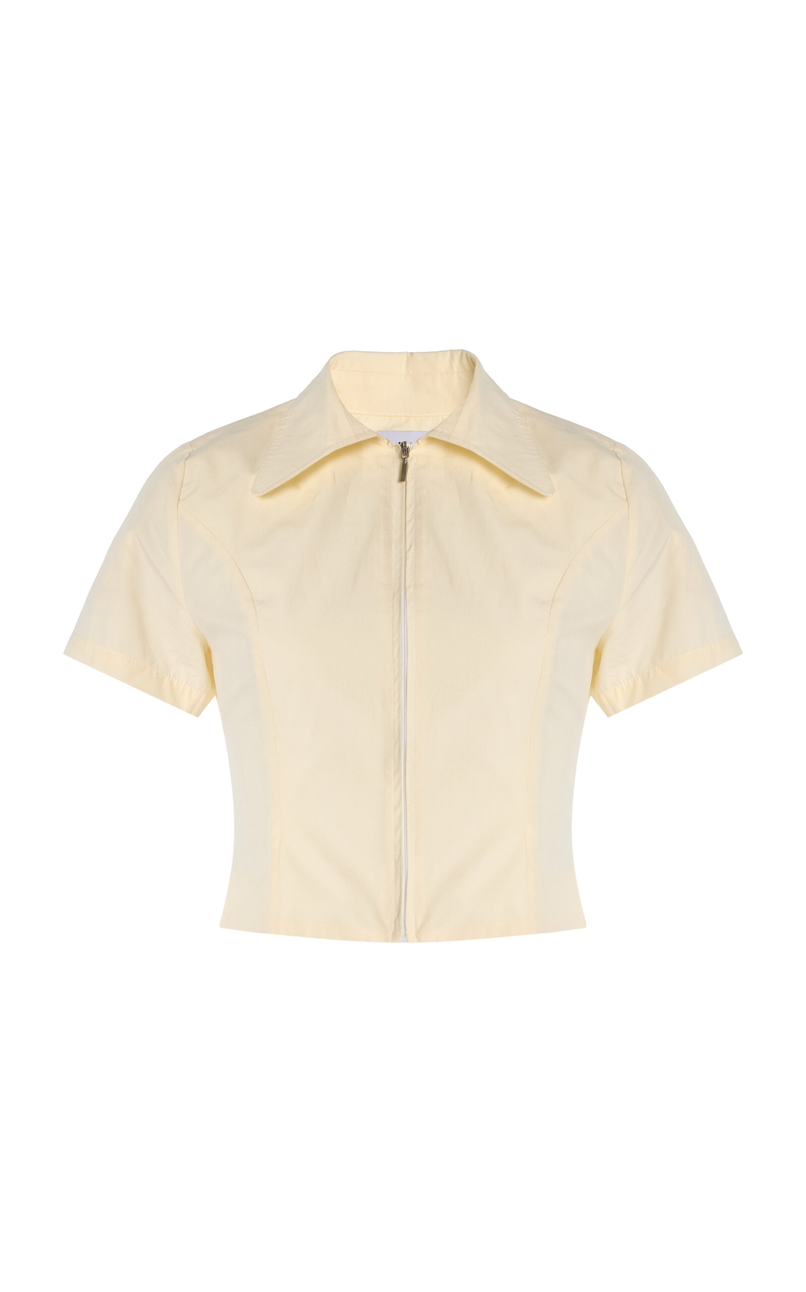 Sulta Zipped Cotton Top