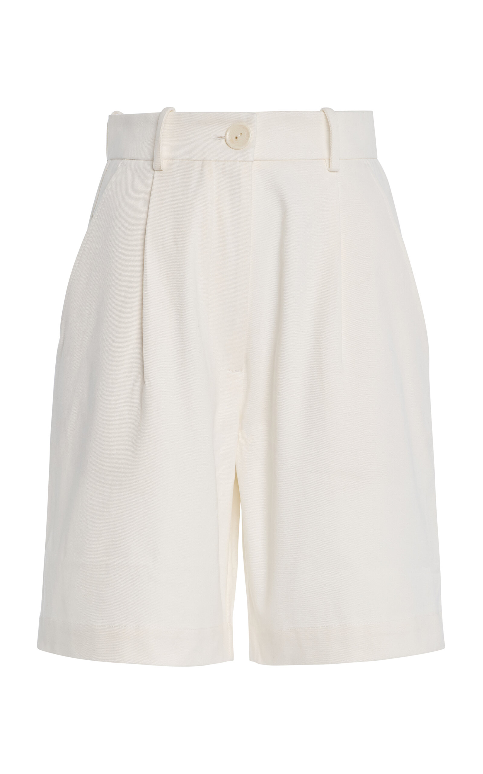 S.S.DALEY Clement Pleated Wool Shorts
