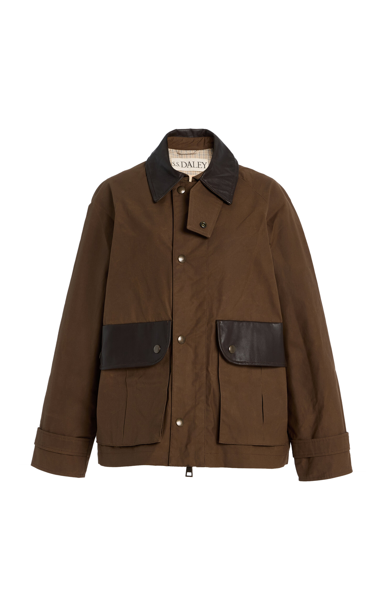 Theodore Waxed-Cotton Blouson Jacket