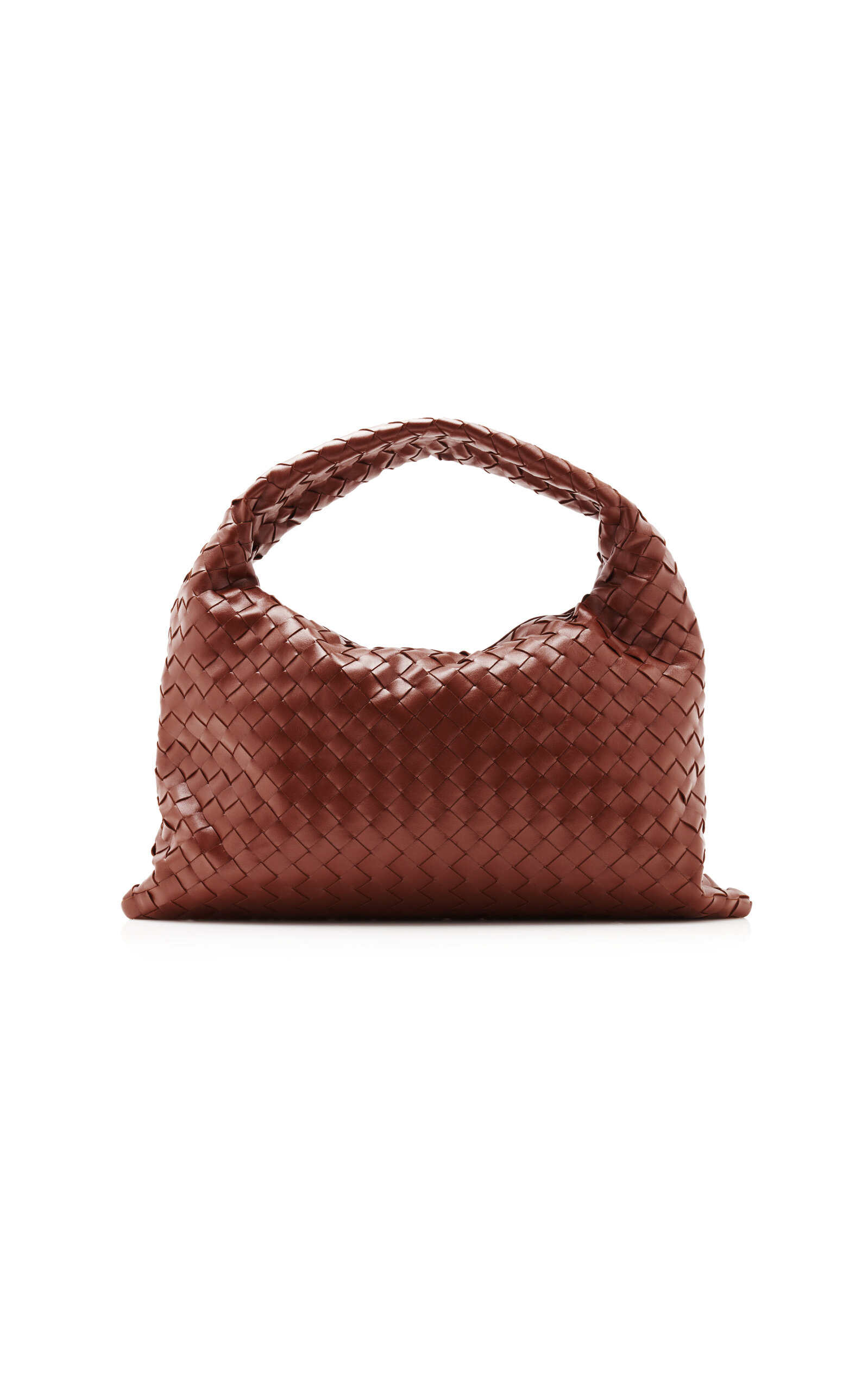 Bottega Veneta Small Hop Intrecciato Leather Bag