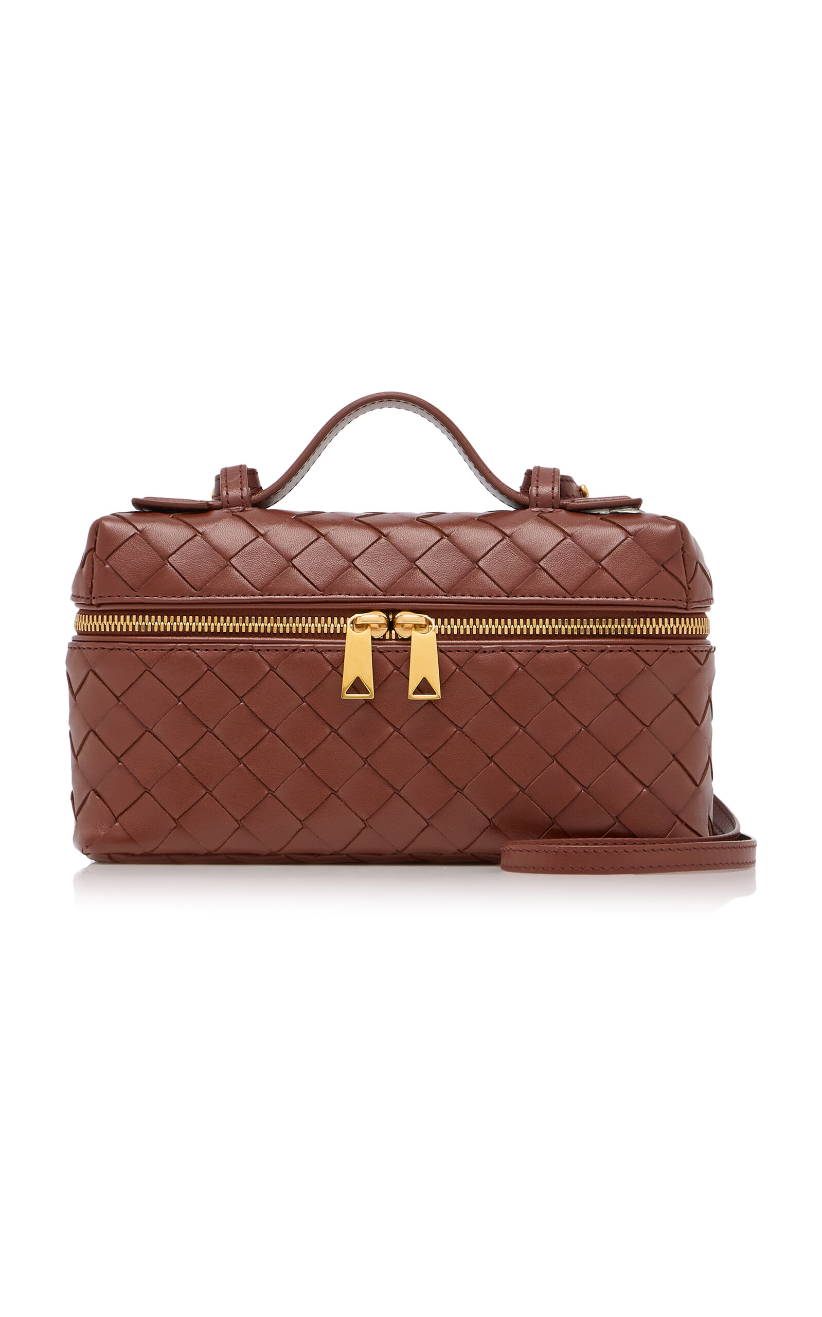 Bottega Veneta Bang Bang Intrecciato Leather Vanity Case