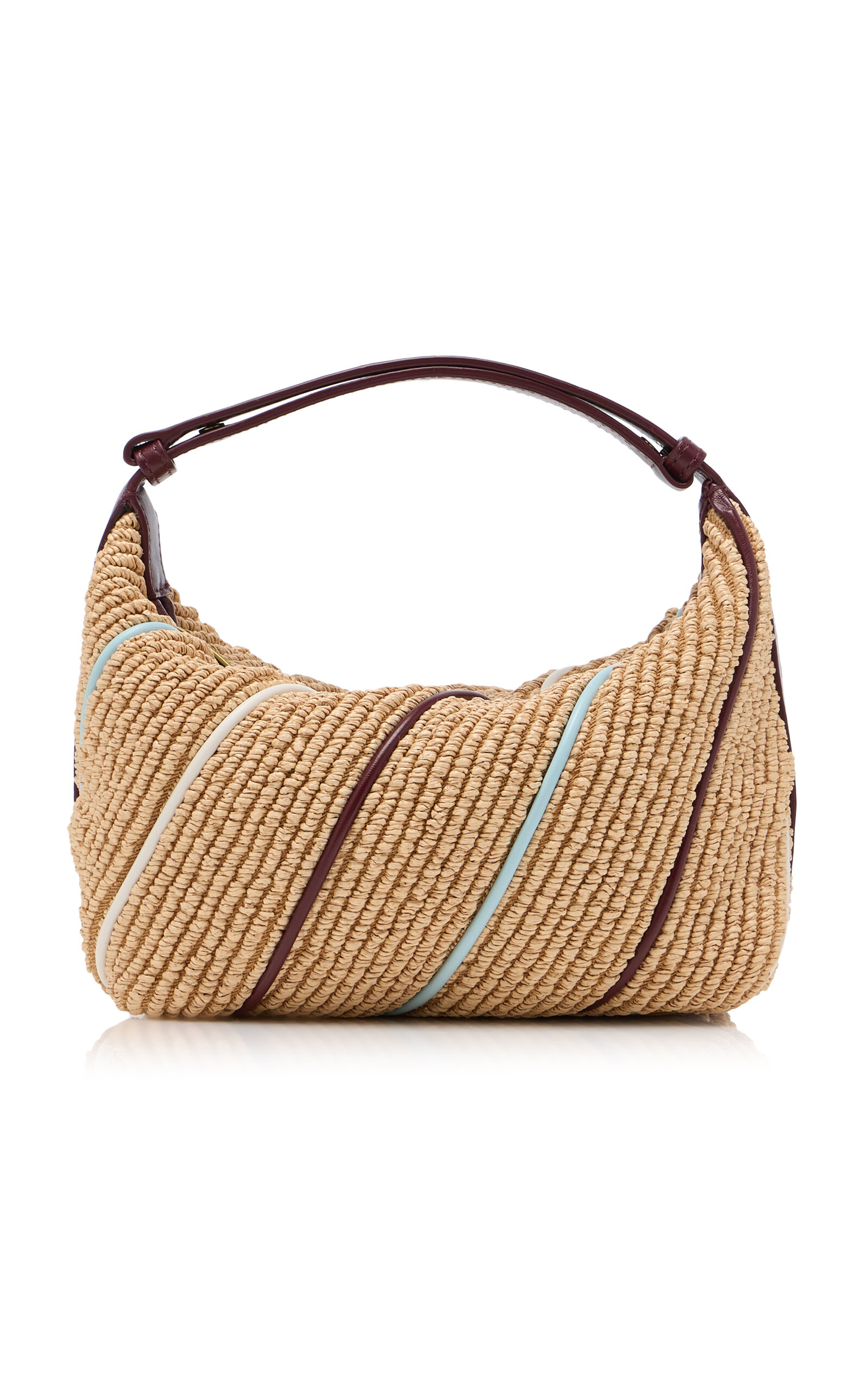 Bottega Veneta Wallace Raffia Mini Bag