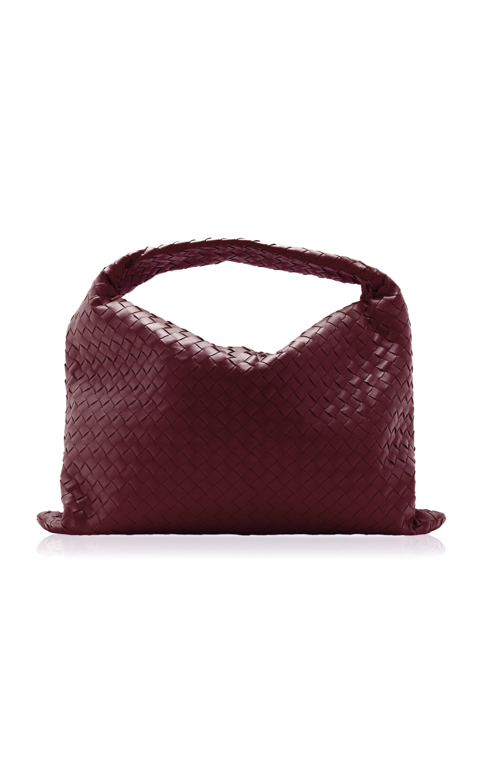 Bottega Veneta Large Hop Intrecciato Leather Bag