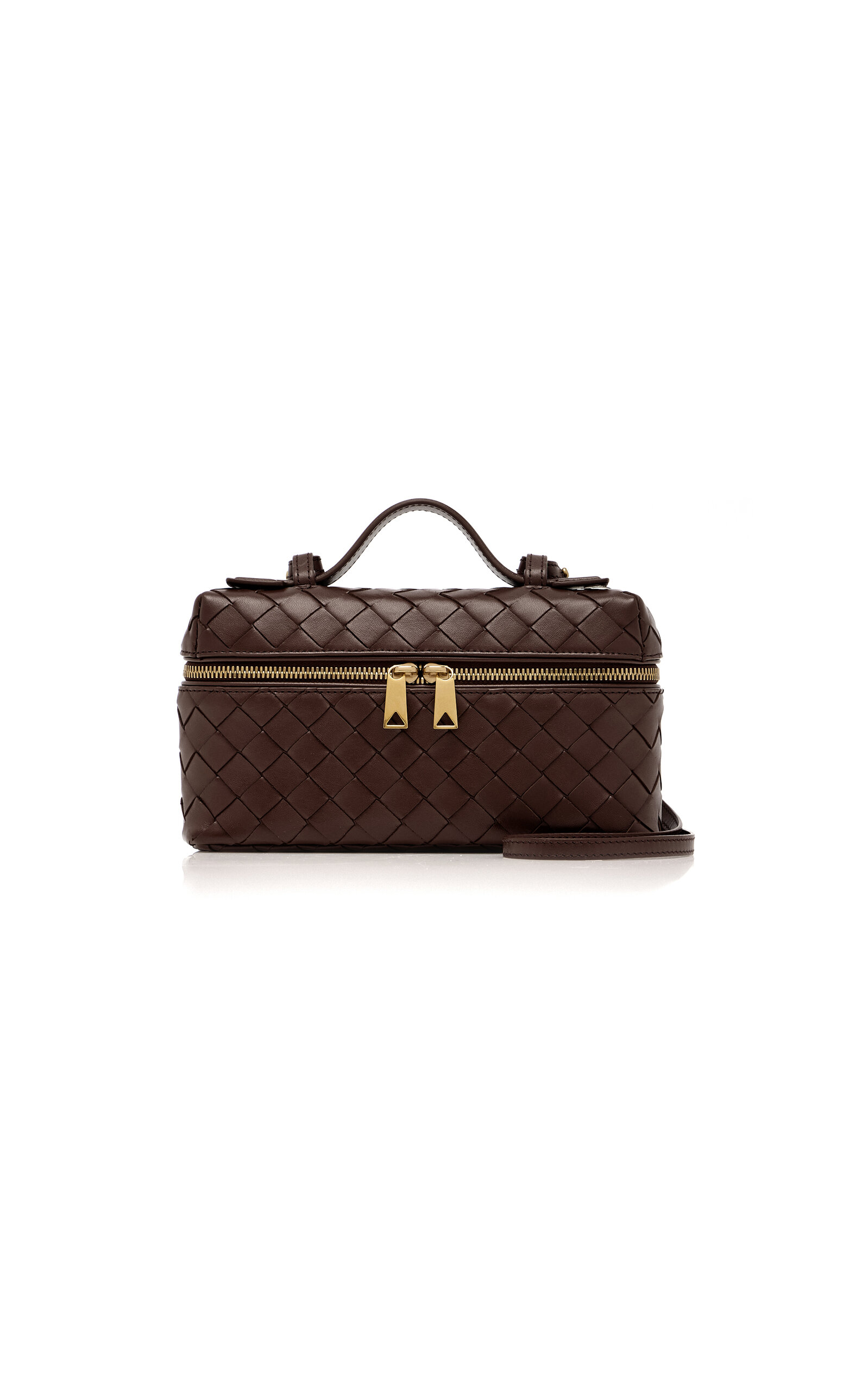 Bottega Veneta Bang Bang Intrecciato Leather Vanity Case