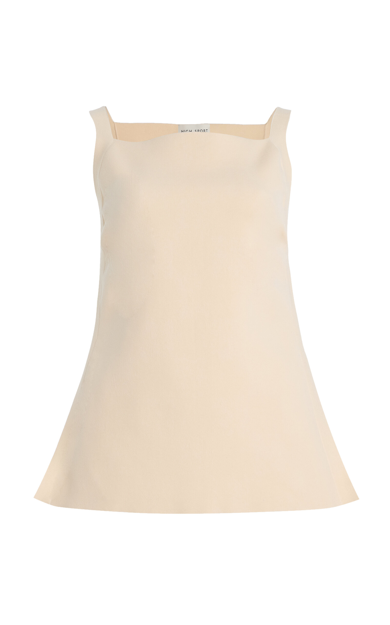 Asher Cotton-Blend Apron Top