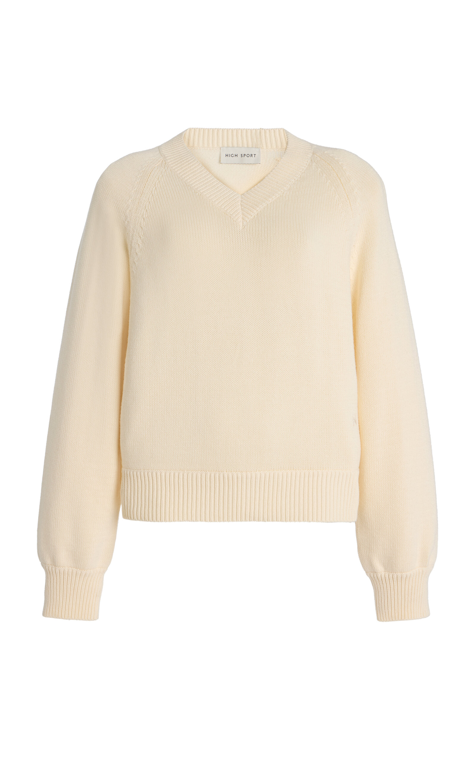 High Sport Veronica Cotton Sweater - Moda Operandi