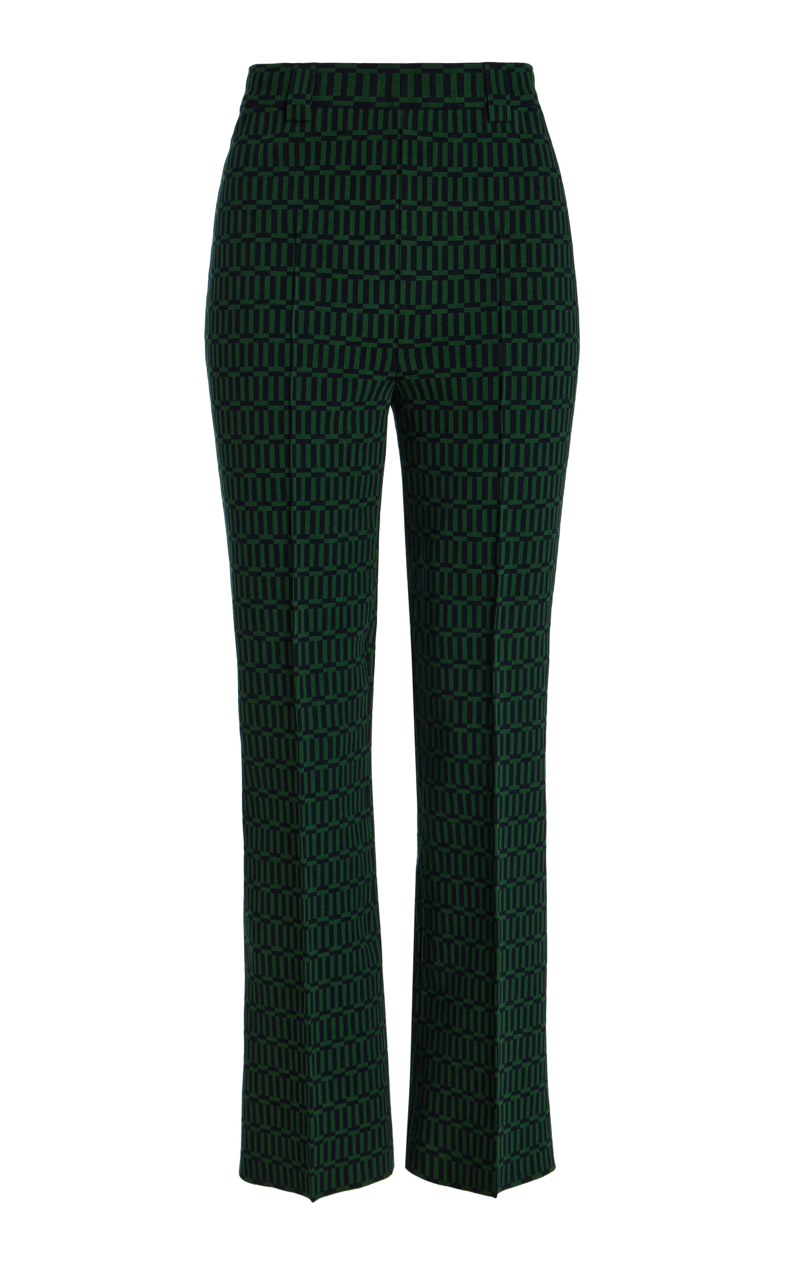 High Sport Charlie Geo-Jacquard Flared Pants