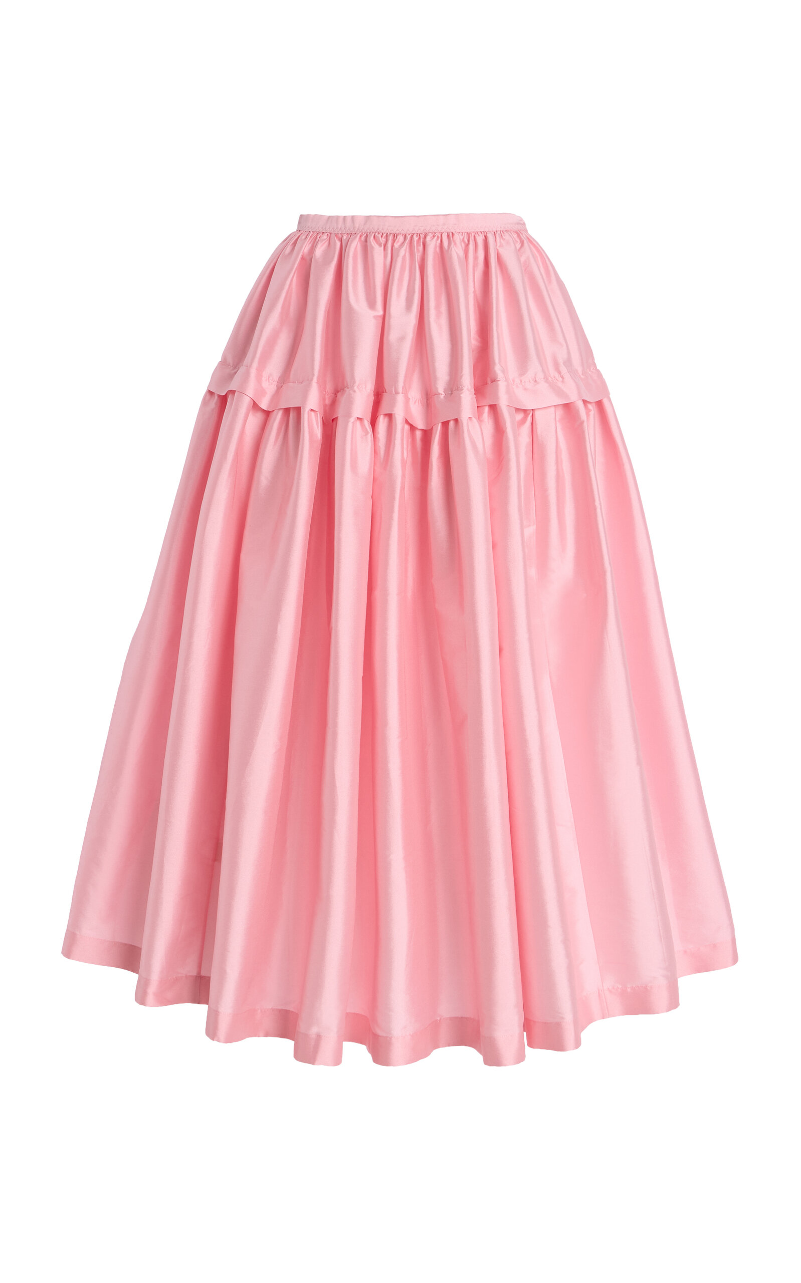 Anna October Marquerite Midi Skirt - Pink