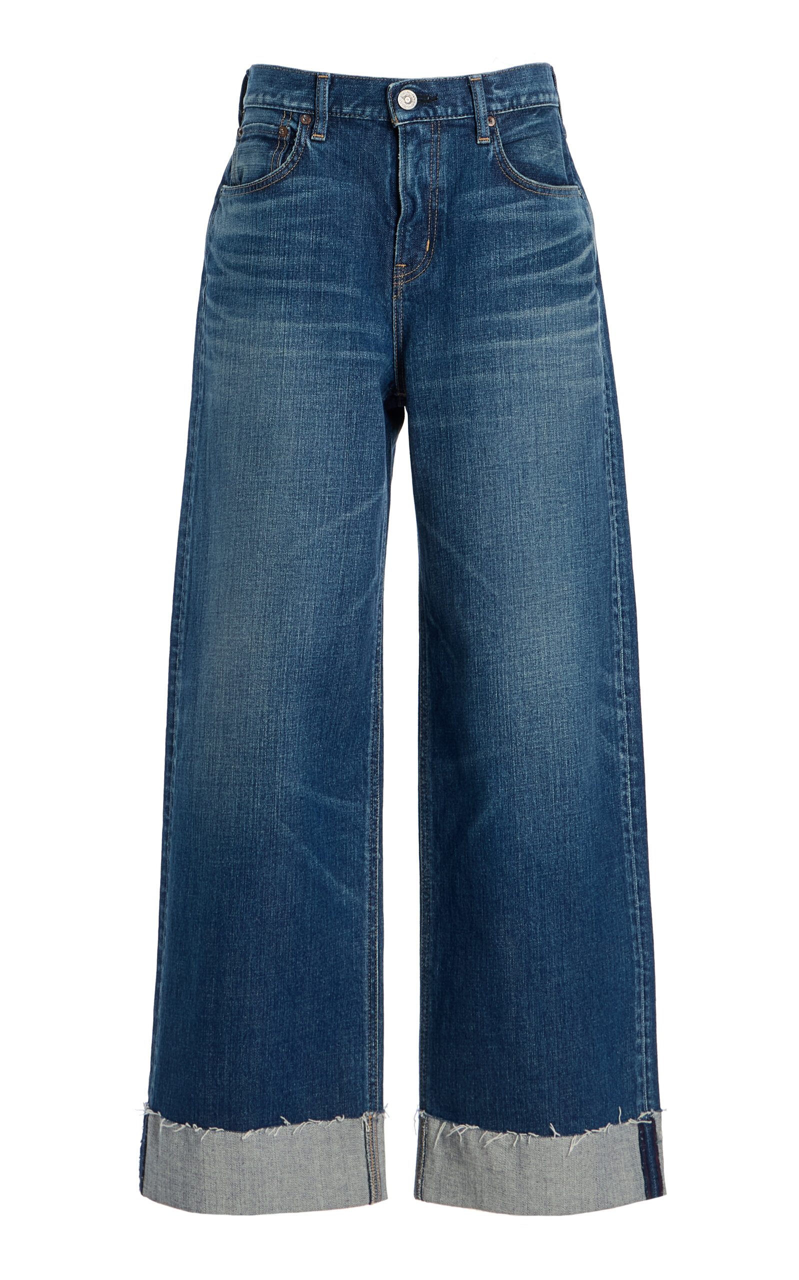 Levittown Stretch Super-Wide Jeans