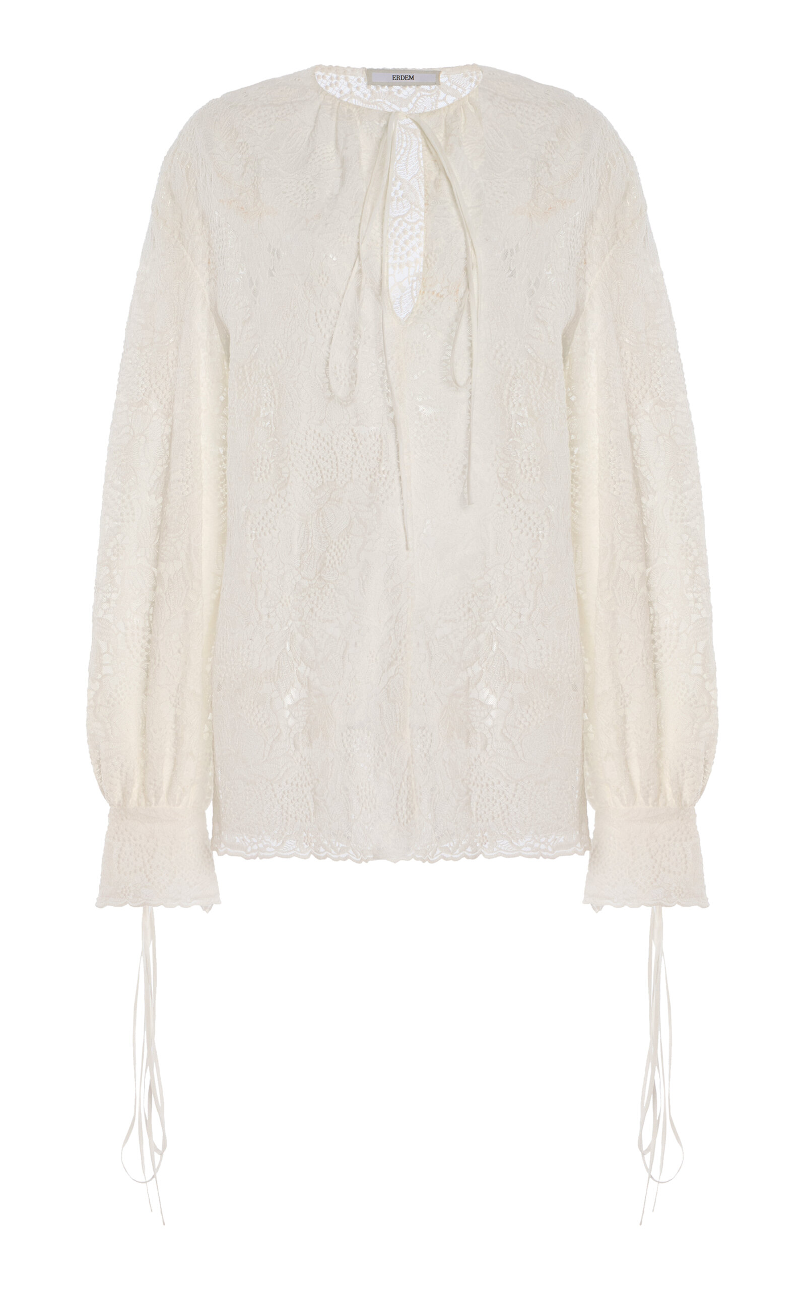 Erdem Cotton Top - Ivory