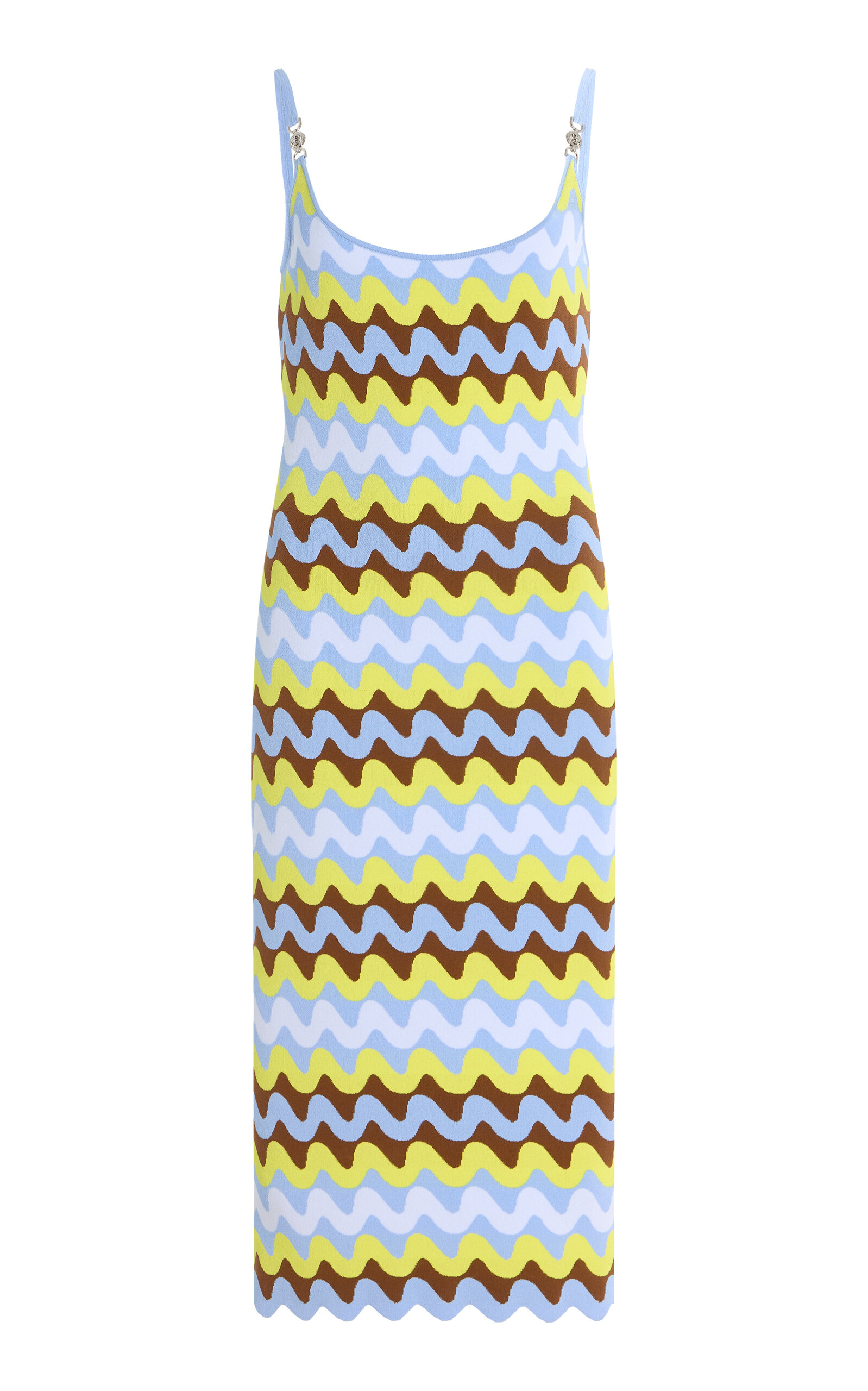 Versace Knit Midi Dress - Women's Clothing