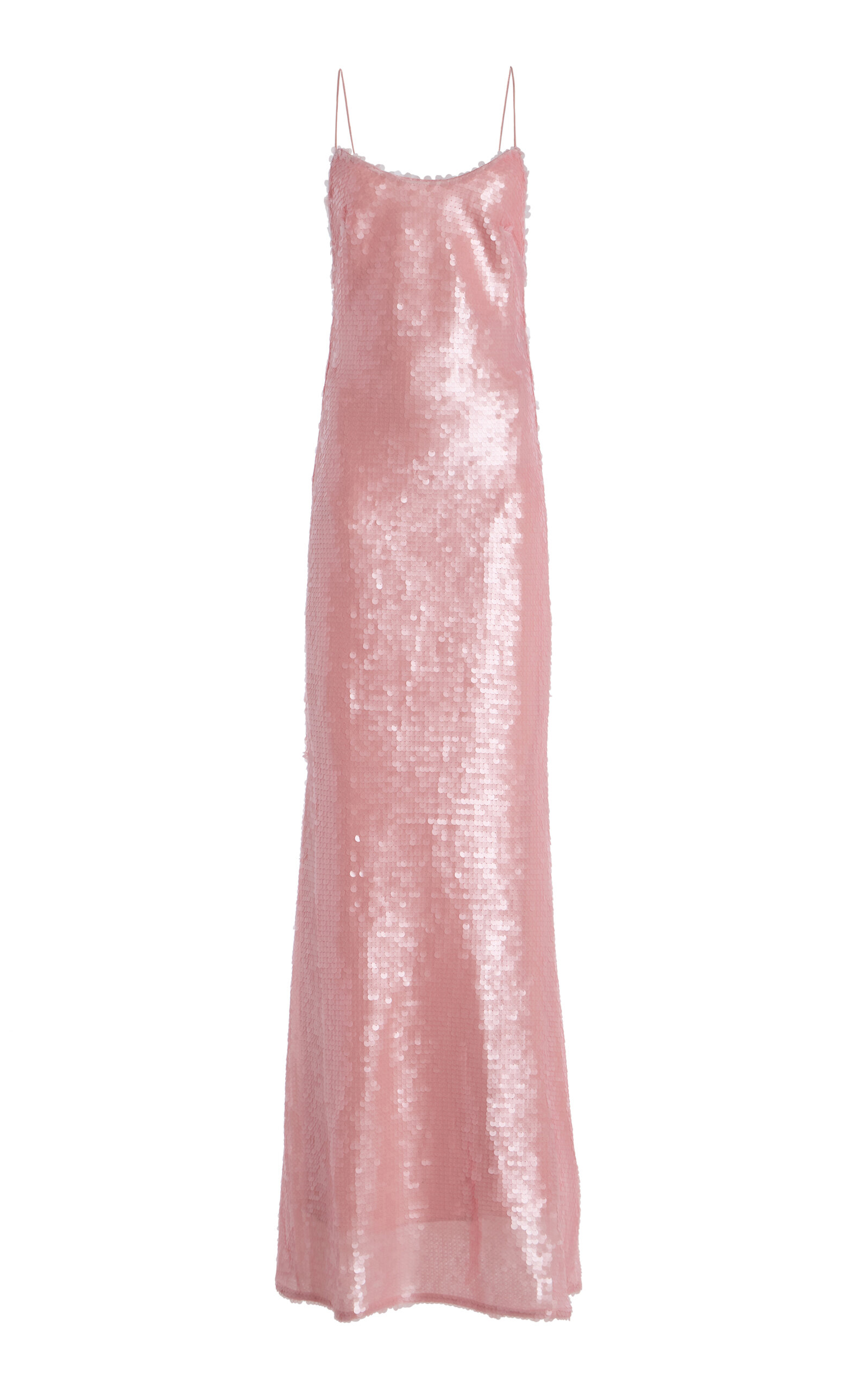 The New Arrivals Ilkyaz Ozel Exclusive Gwenyth Sequinned Maxi Slip Dress