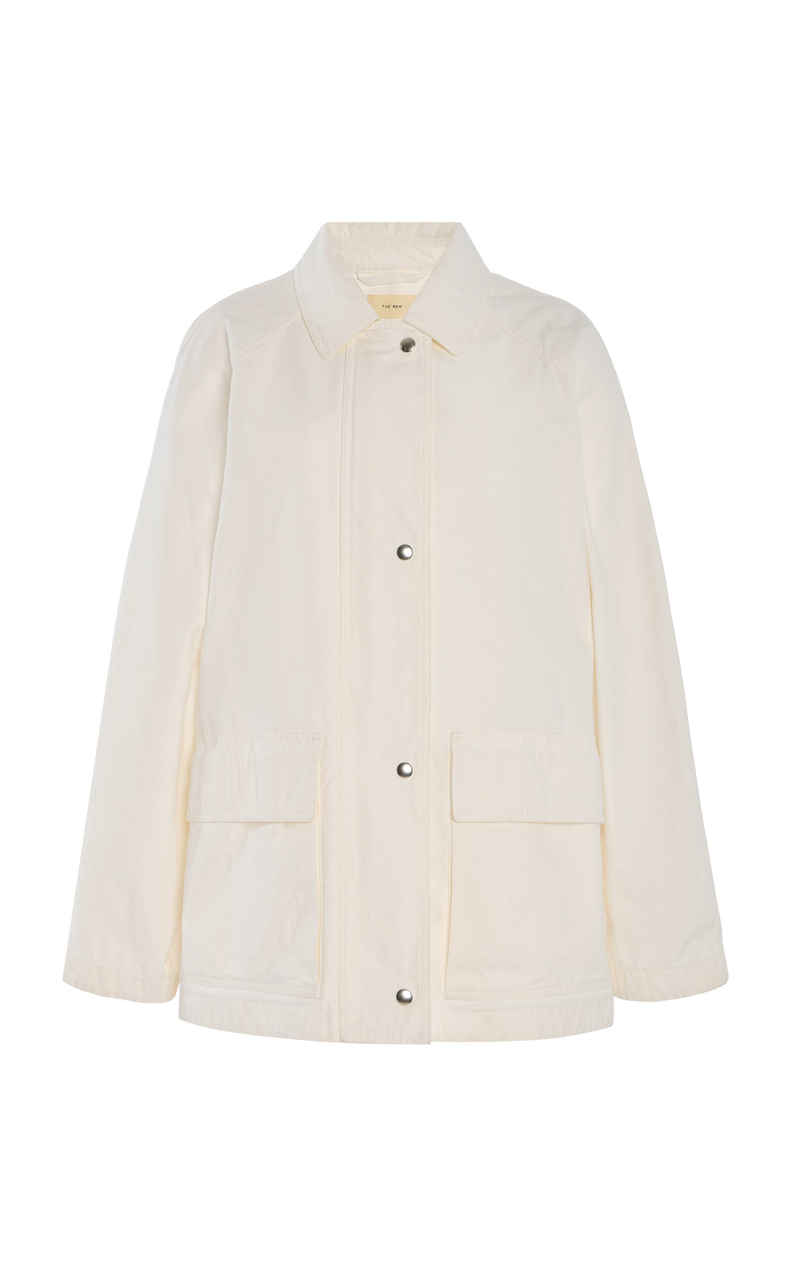 The Row Elodianna Cotton Drill Utility Jacket