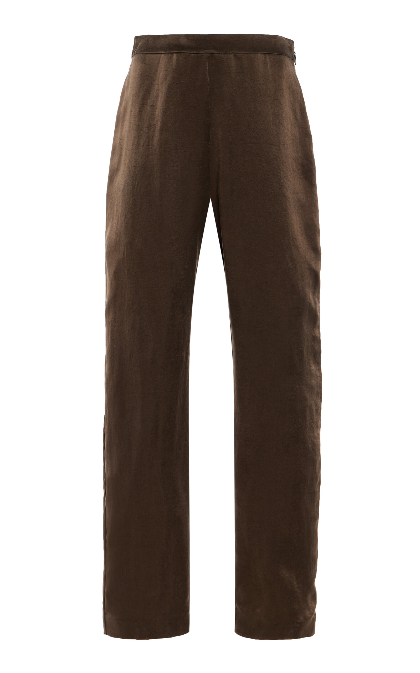 The Row Miros Cupro Straight-Leg Pants