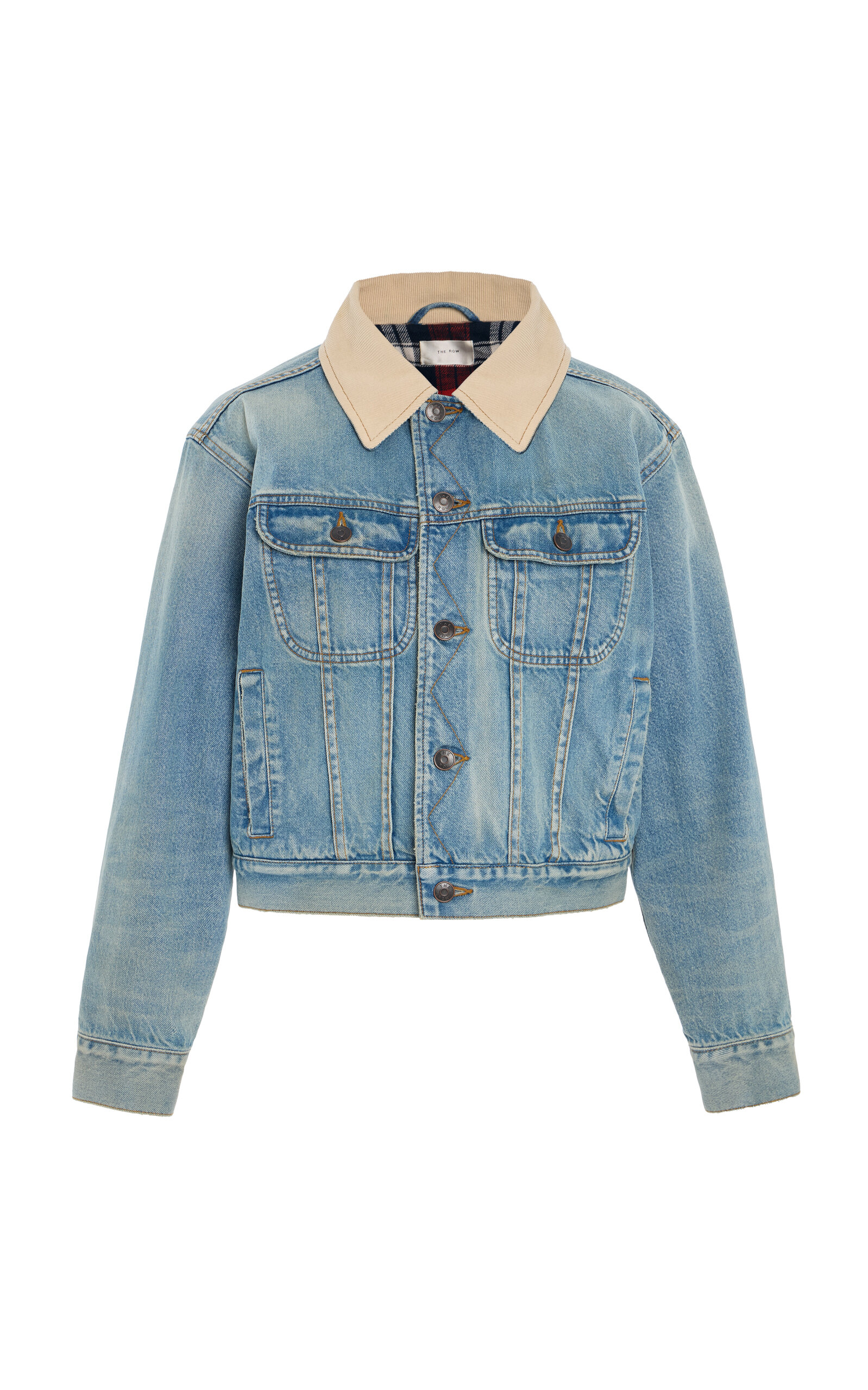 THE ROW JORAS DENIM TRUCKER JACKET