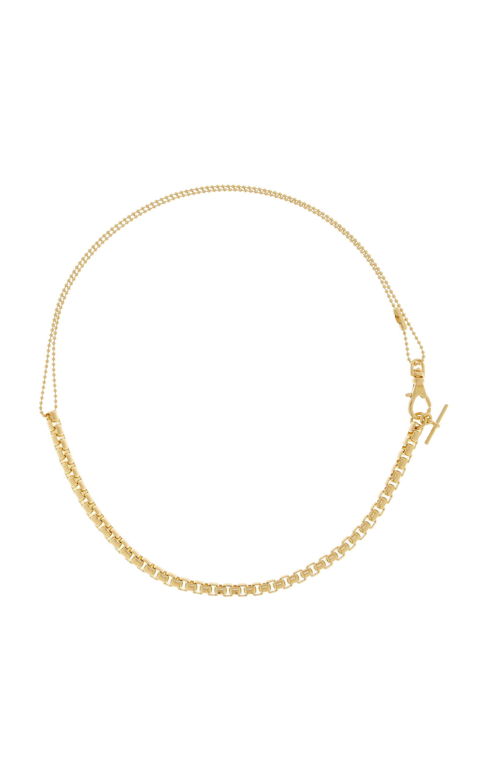 Martine Ali Ryan Gold-dipped Chain Necklace In Gold
