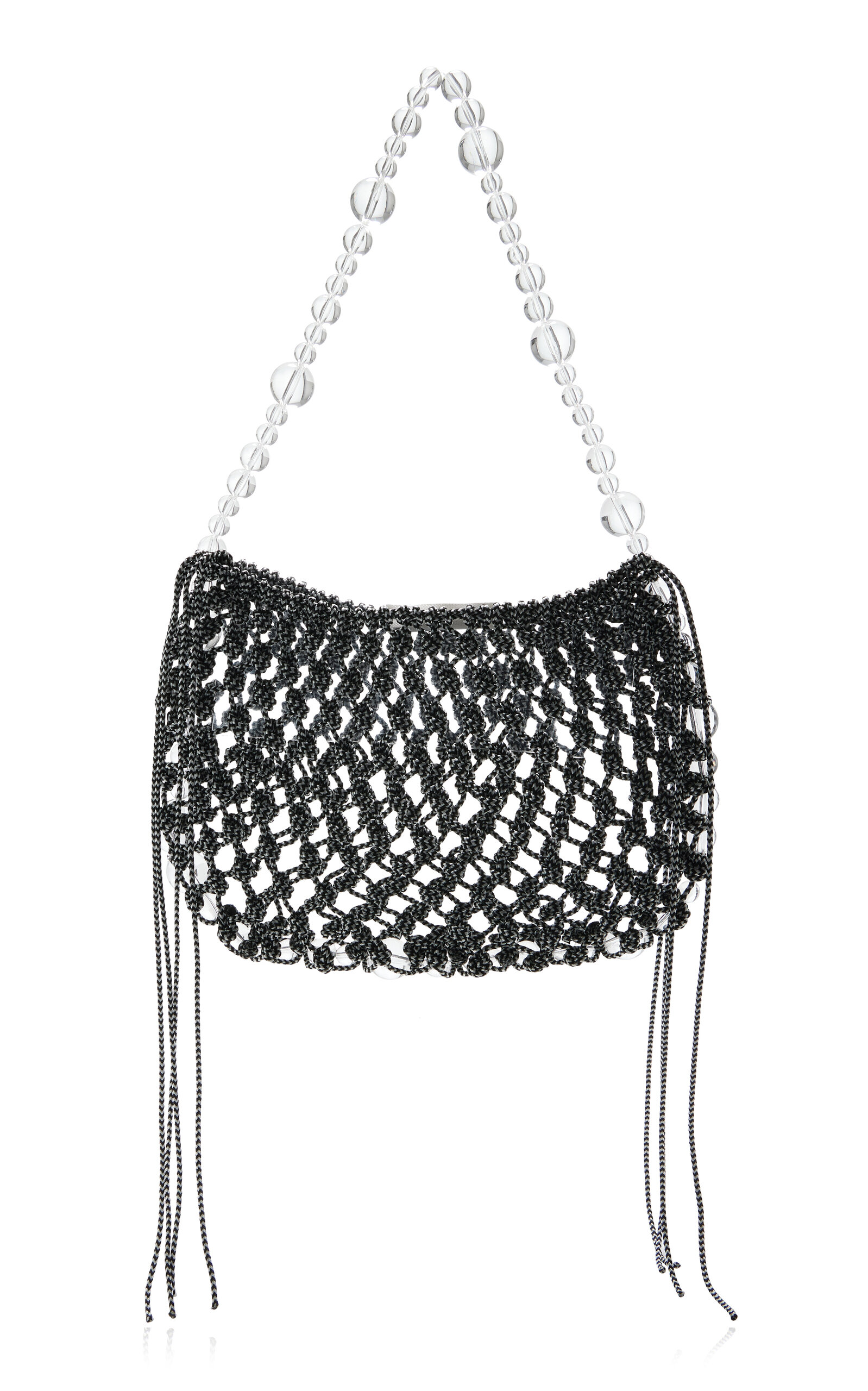 Beaded Corded-Metal Bag