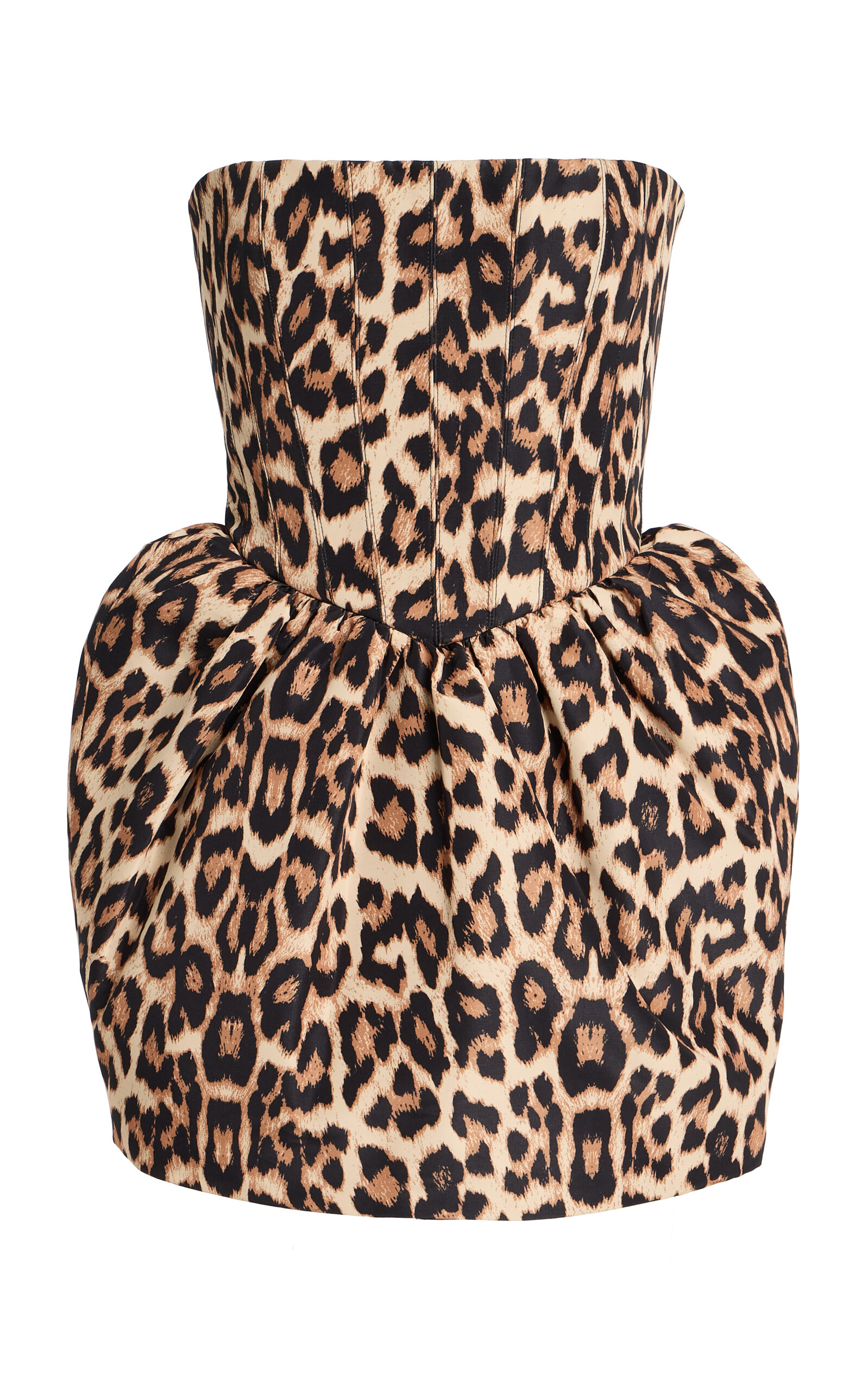 The New Arrivals Ilkyaz Ozel Exclusive Psydae Crepe Mini Dress