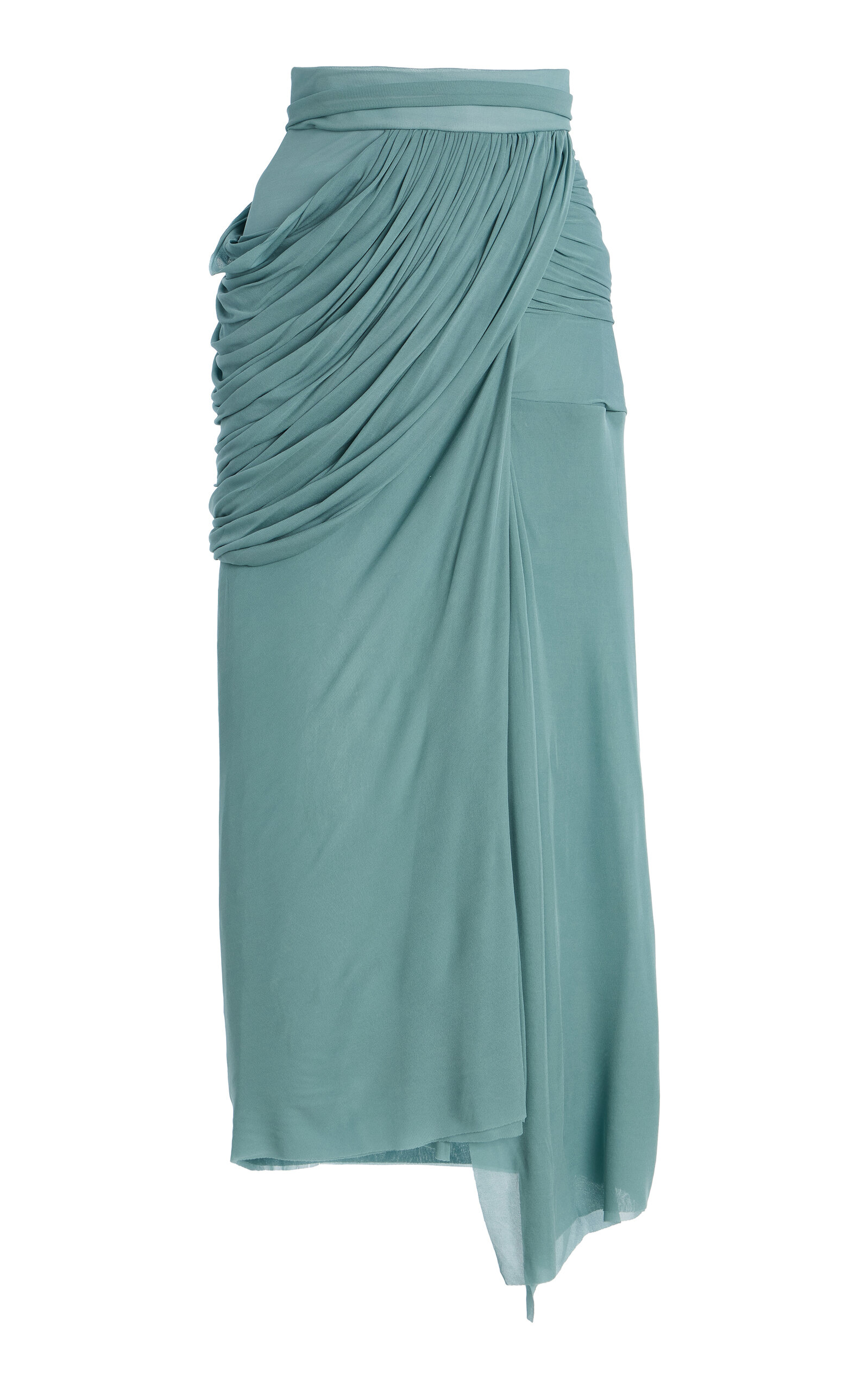 Exclusive Savour Draped Chiffon Skirt