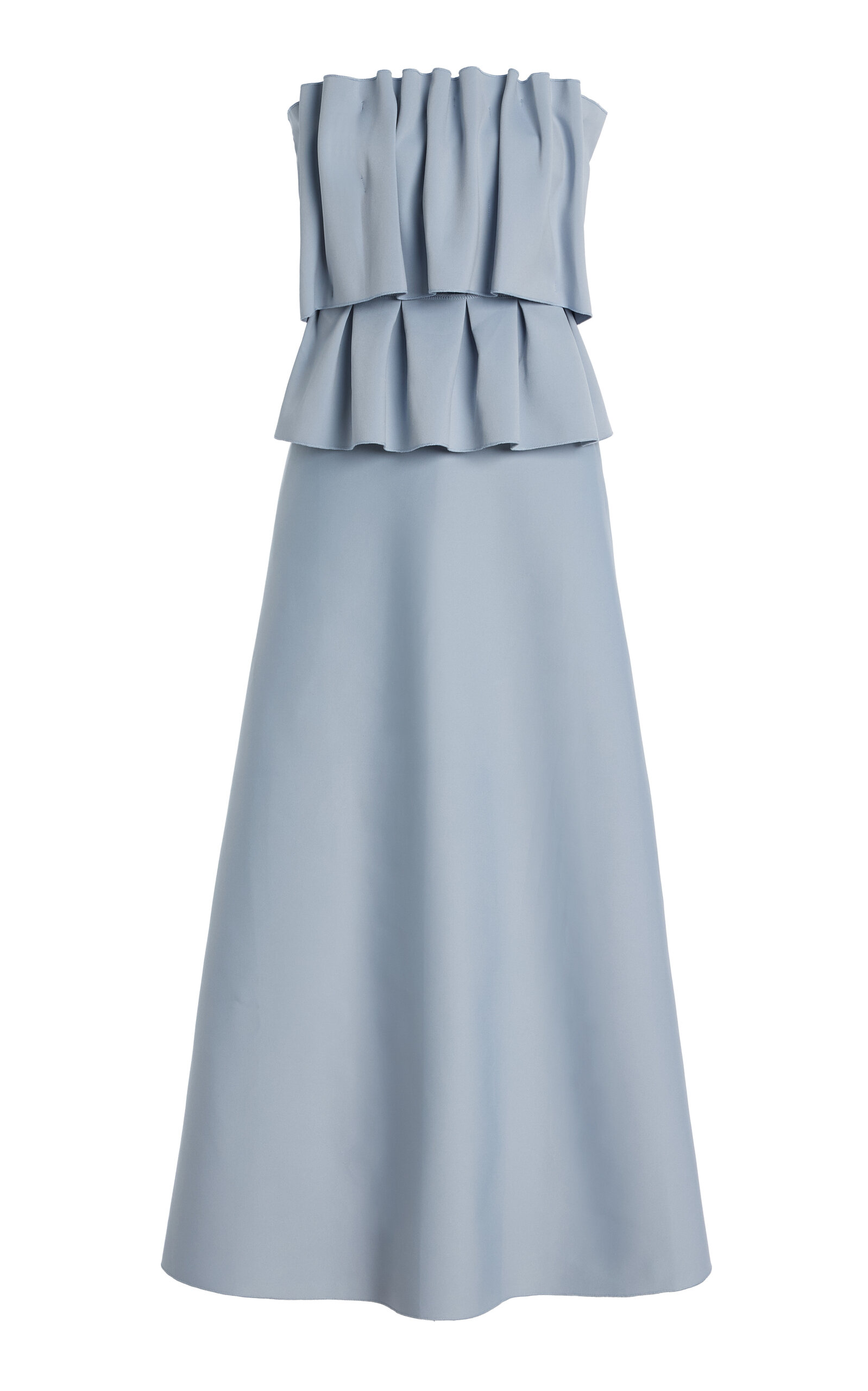 House of Dagmar Exclusive Sculpted Tube Dress - Blue