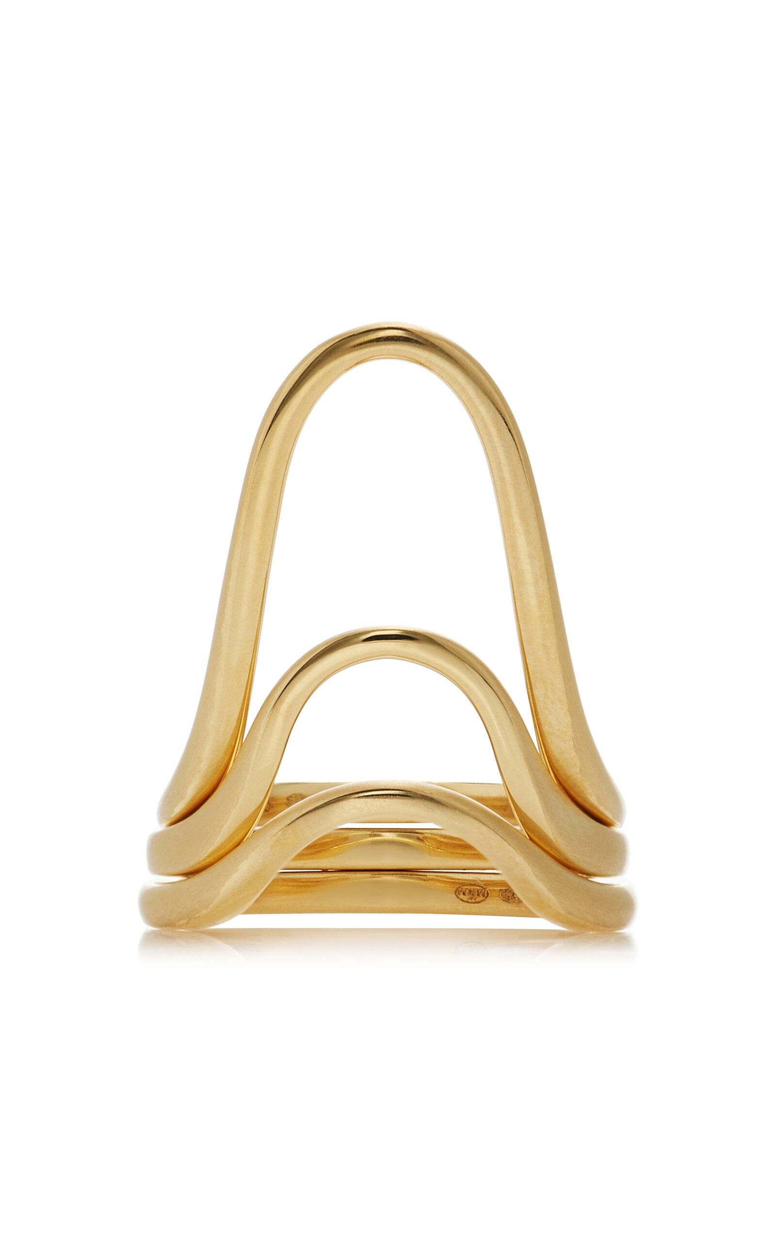 Shop Marie Mas N°1 18k Yellow Gold Ring
