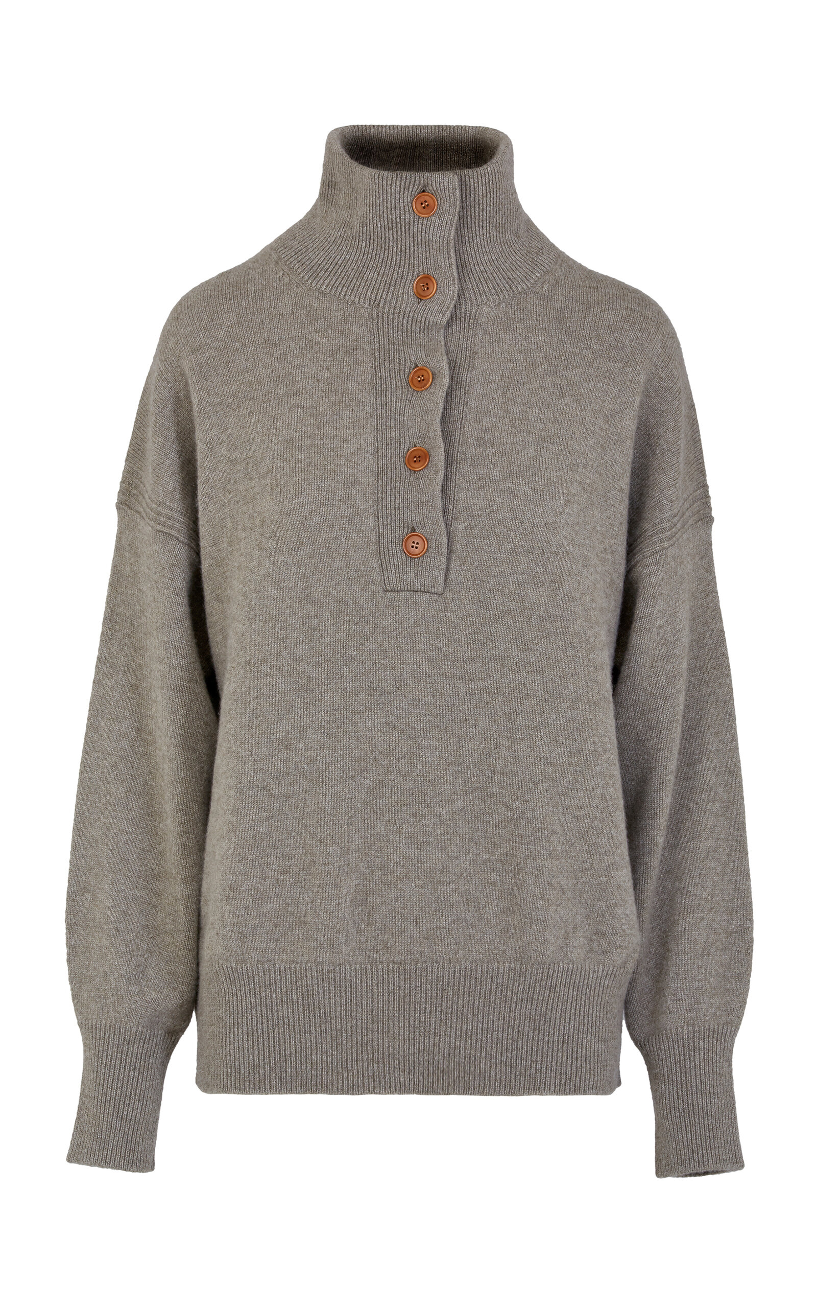 Giuliva Heritage Anselmo Cashmere Sweater In Grey