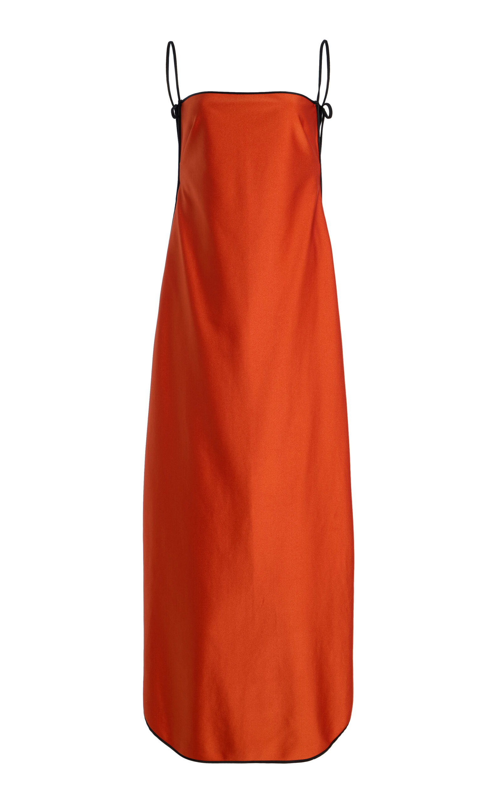 Temily Exclusive Summer Bones Signature Stretch-Satin Maxi Dress