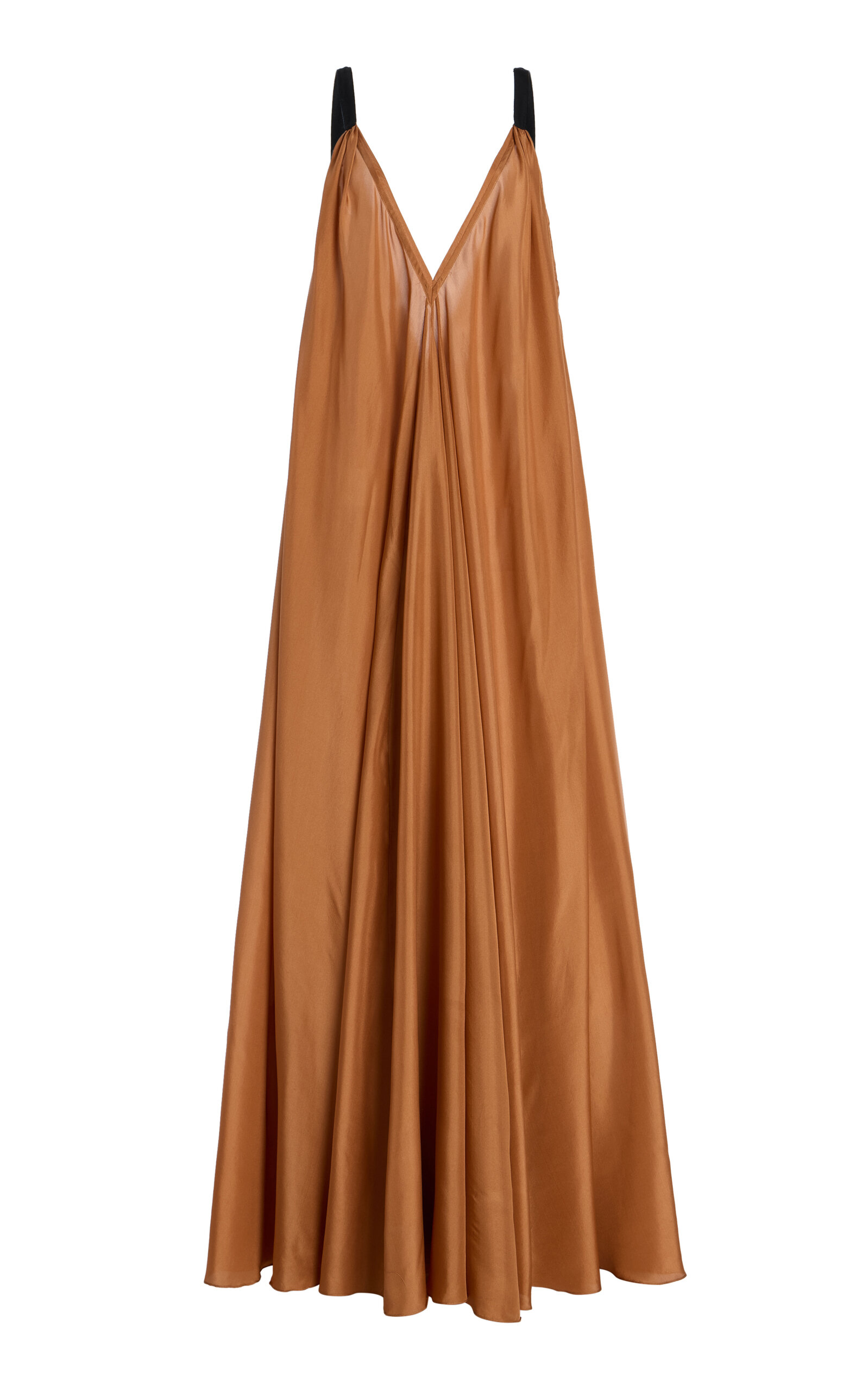 Temily Exclusive Theatre for Dreamers Parachute Silk Dress - Women's Clothing