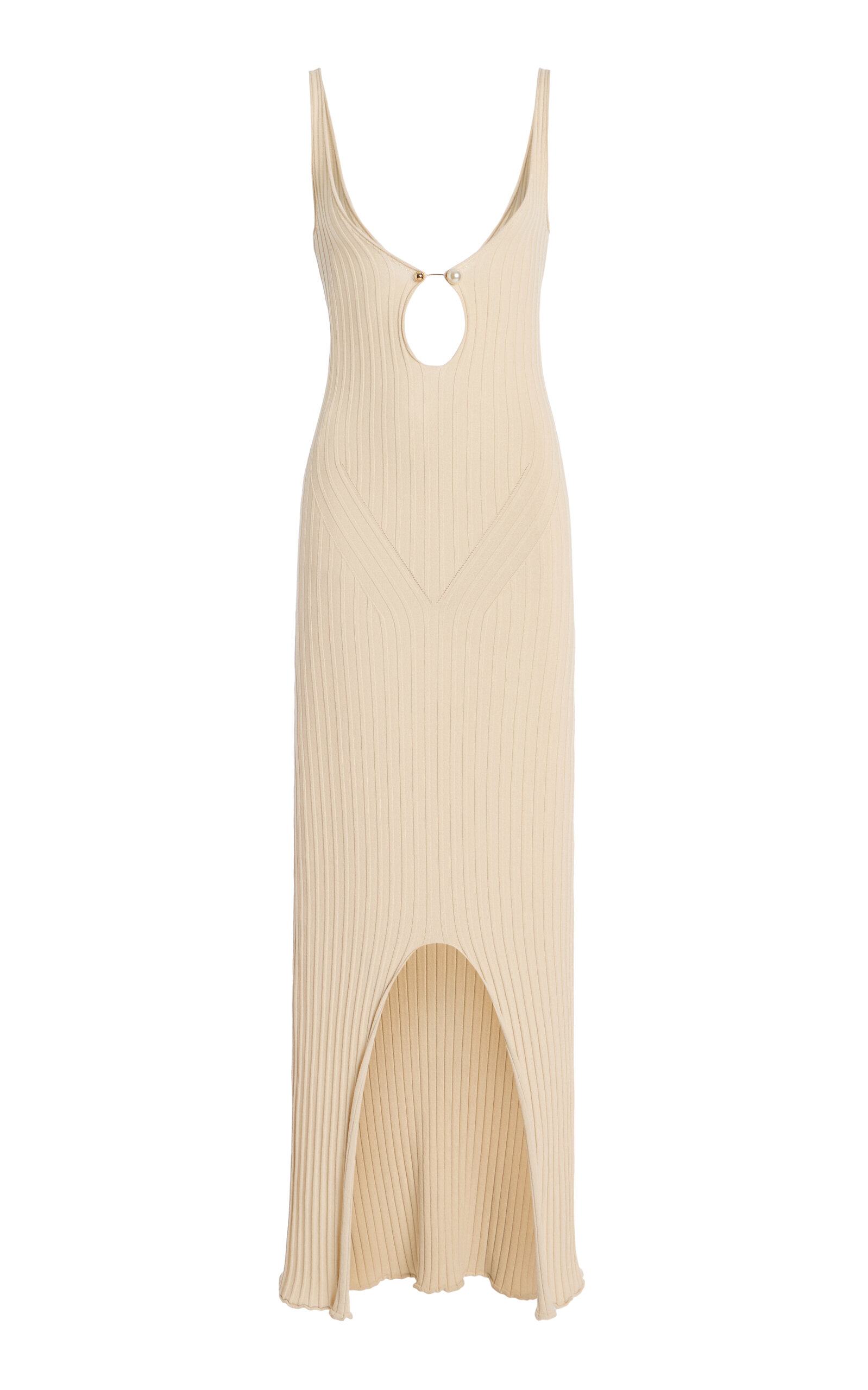 Portia Pierced Knit Maxi Dress