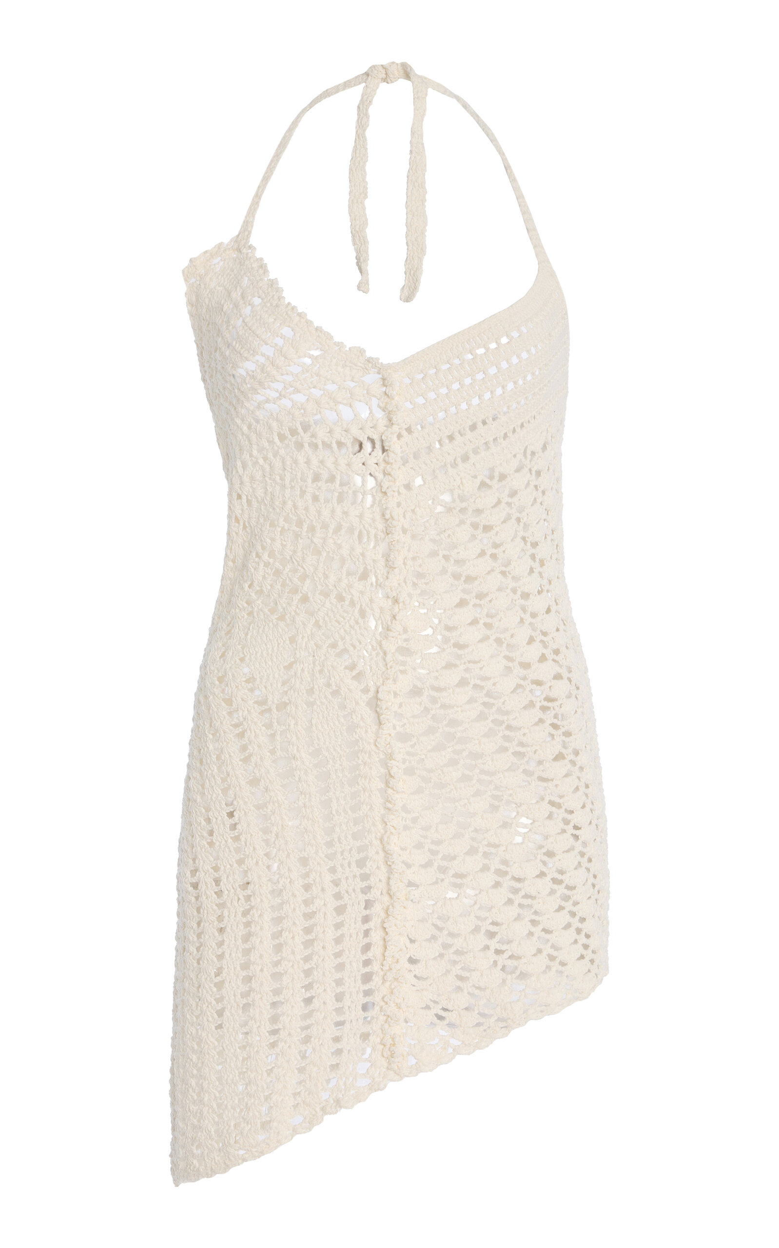 Akoia Swim Carme Knit Cotton Dress - White