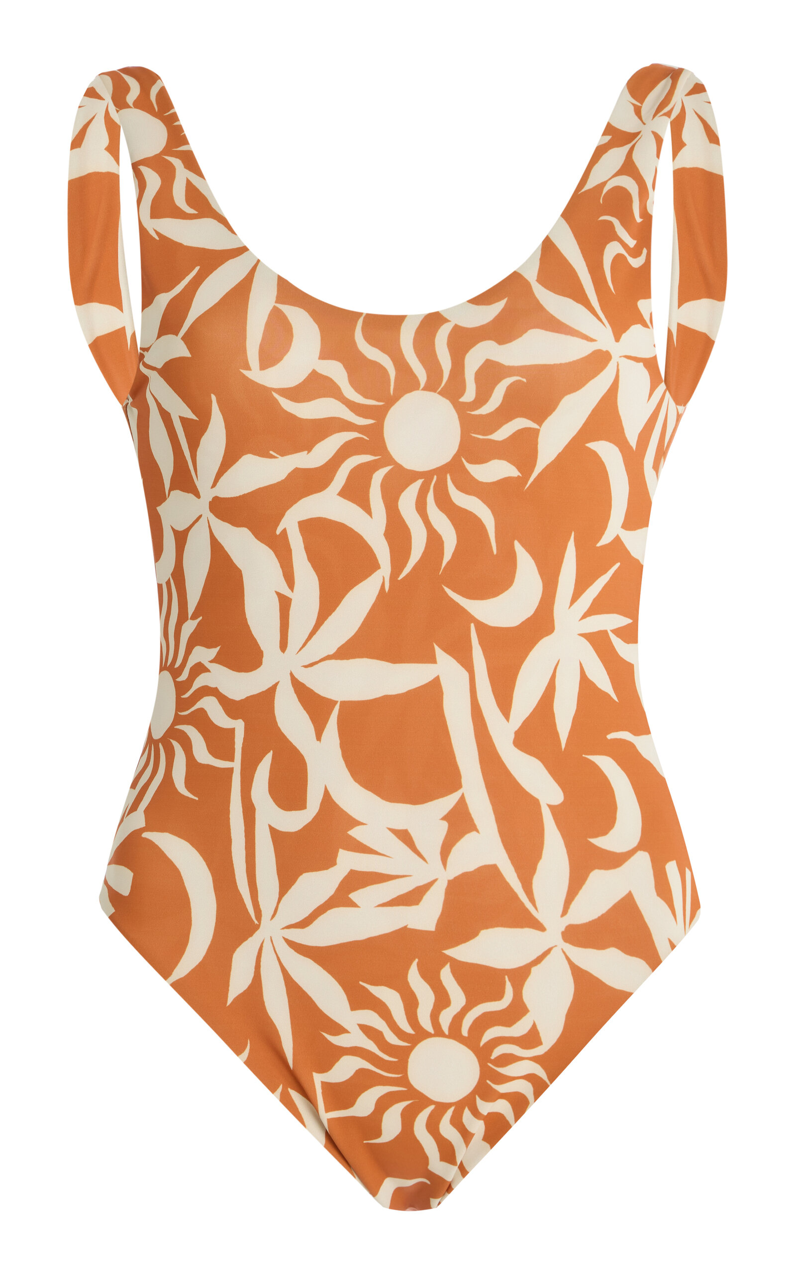 JADE SWIM Contour One-Piece - Brown