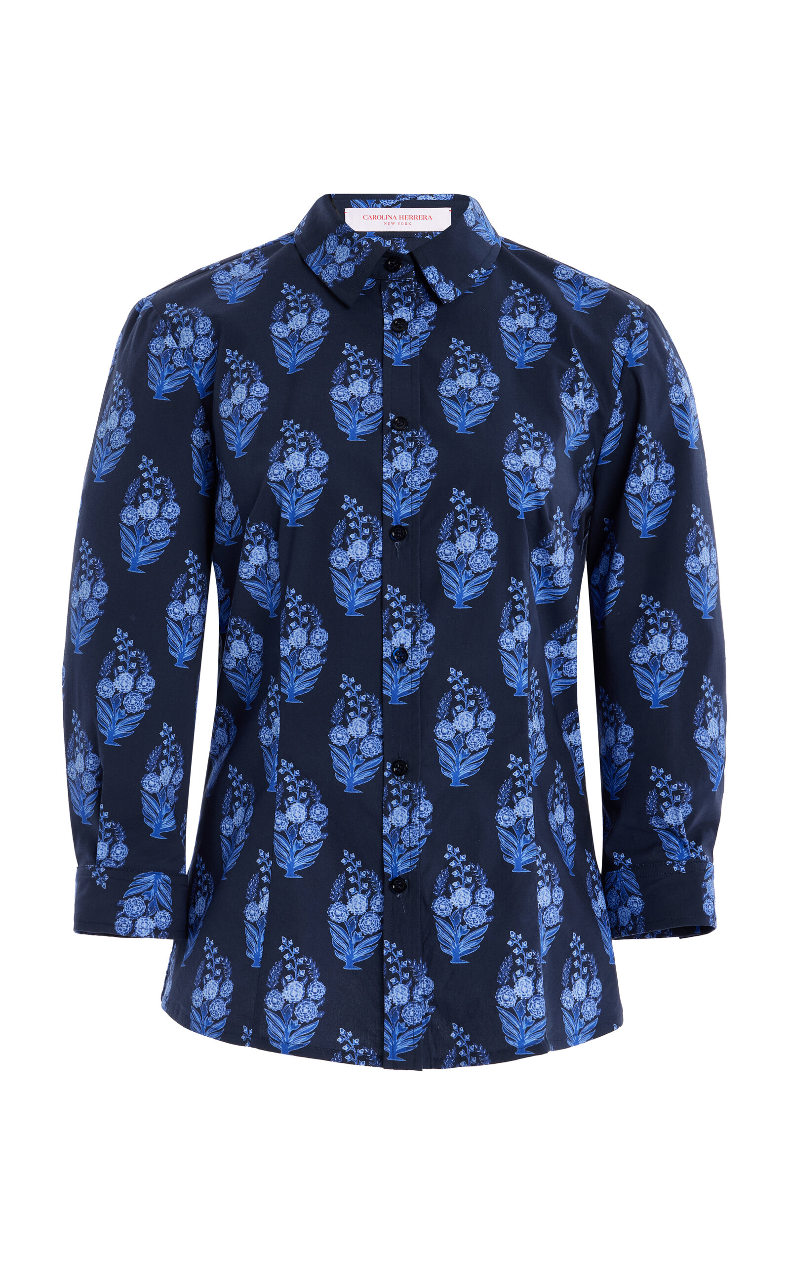 Carolina Herrera Icon Cotton Poplin Shirt