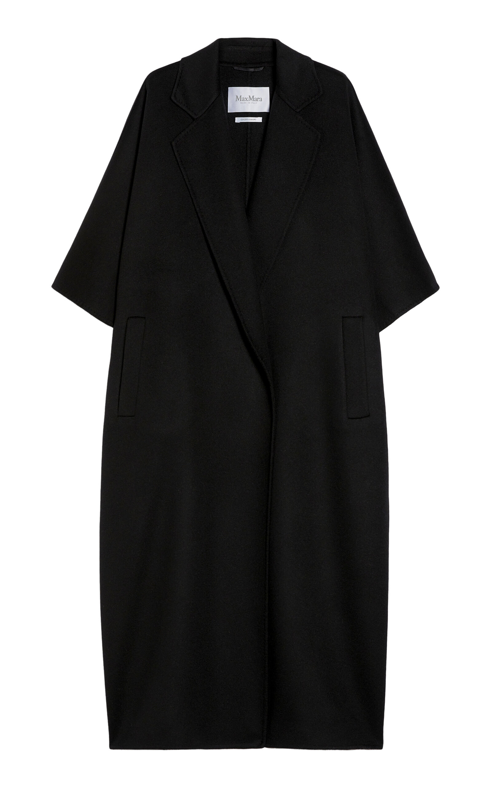 Max Mara Gitano Camelwool Coat In Black