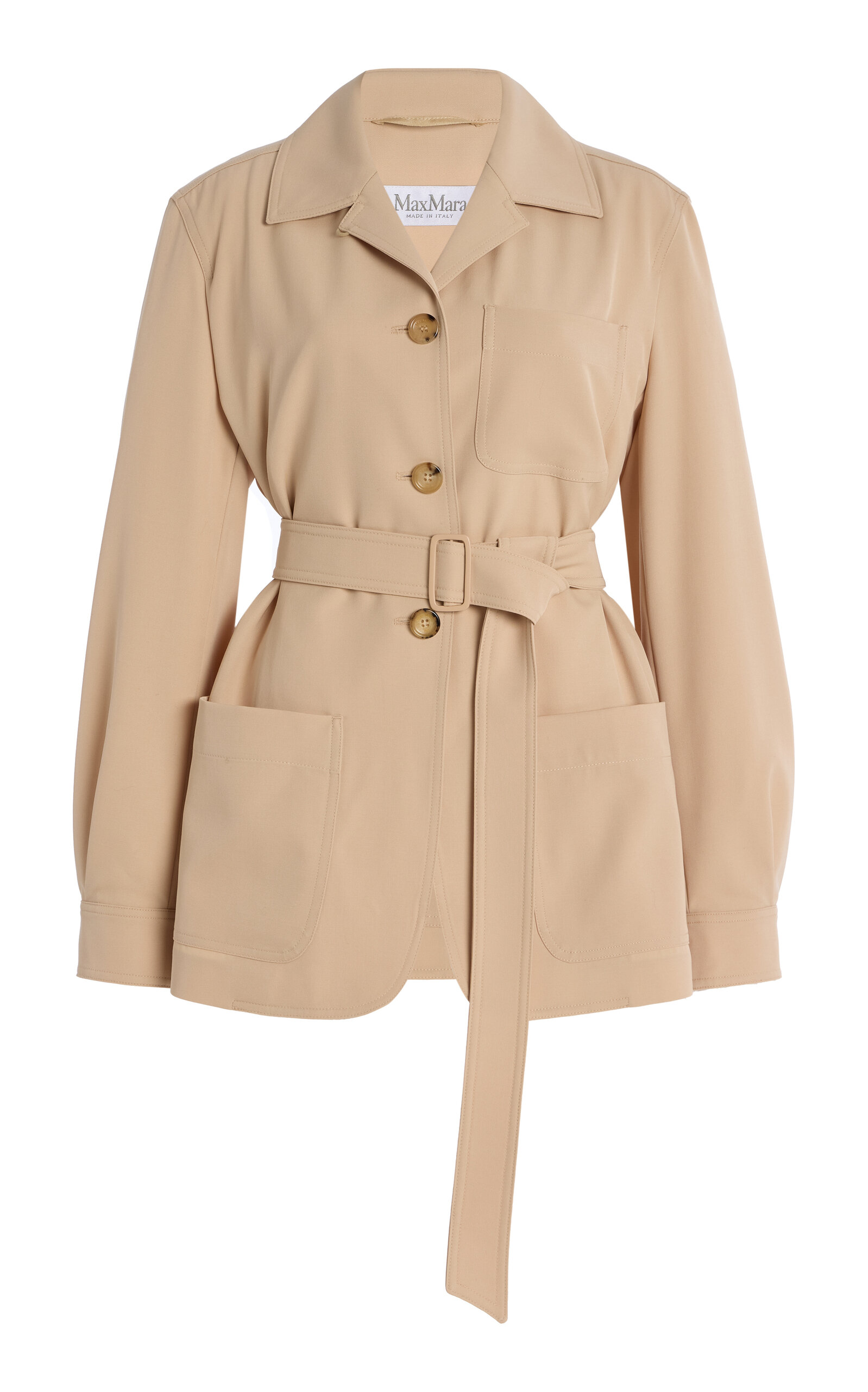 Max Mara Pulvino Wool Jacket - Ivory