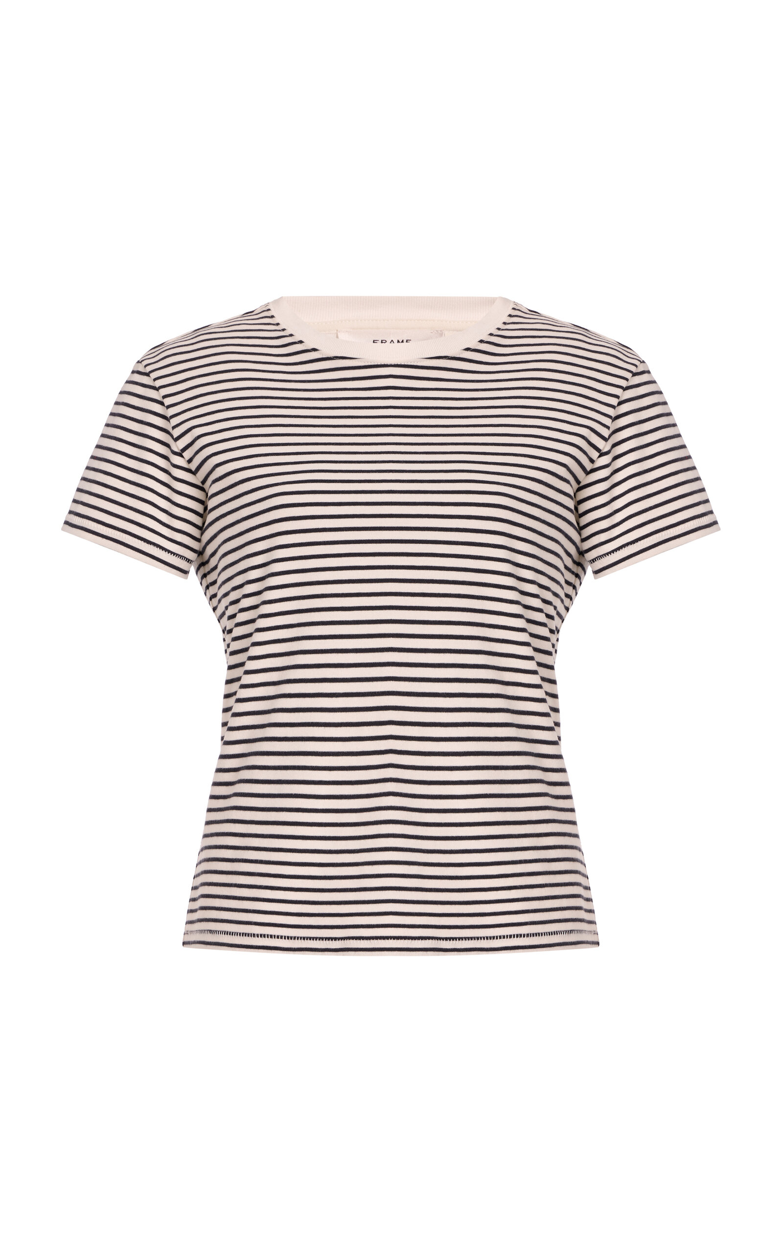 FRAME The Baby Tee - Stripe - XS