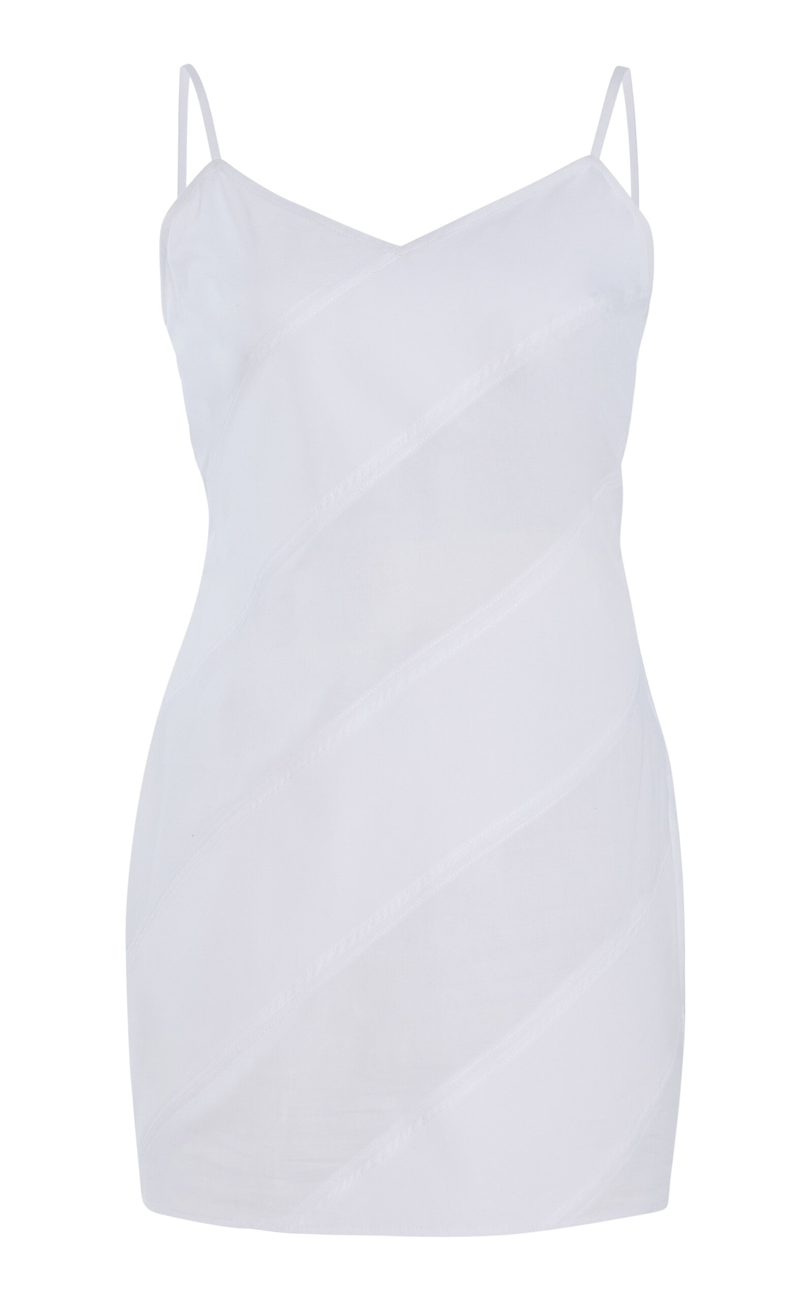 K.ngsley Hestia Spiral Cotton Mini Slip Dress