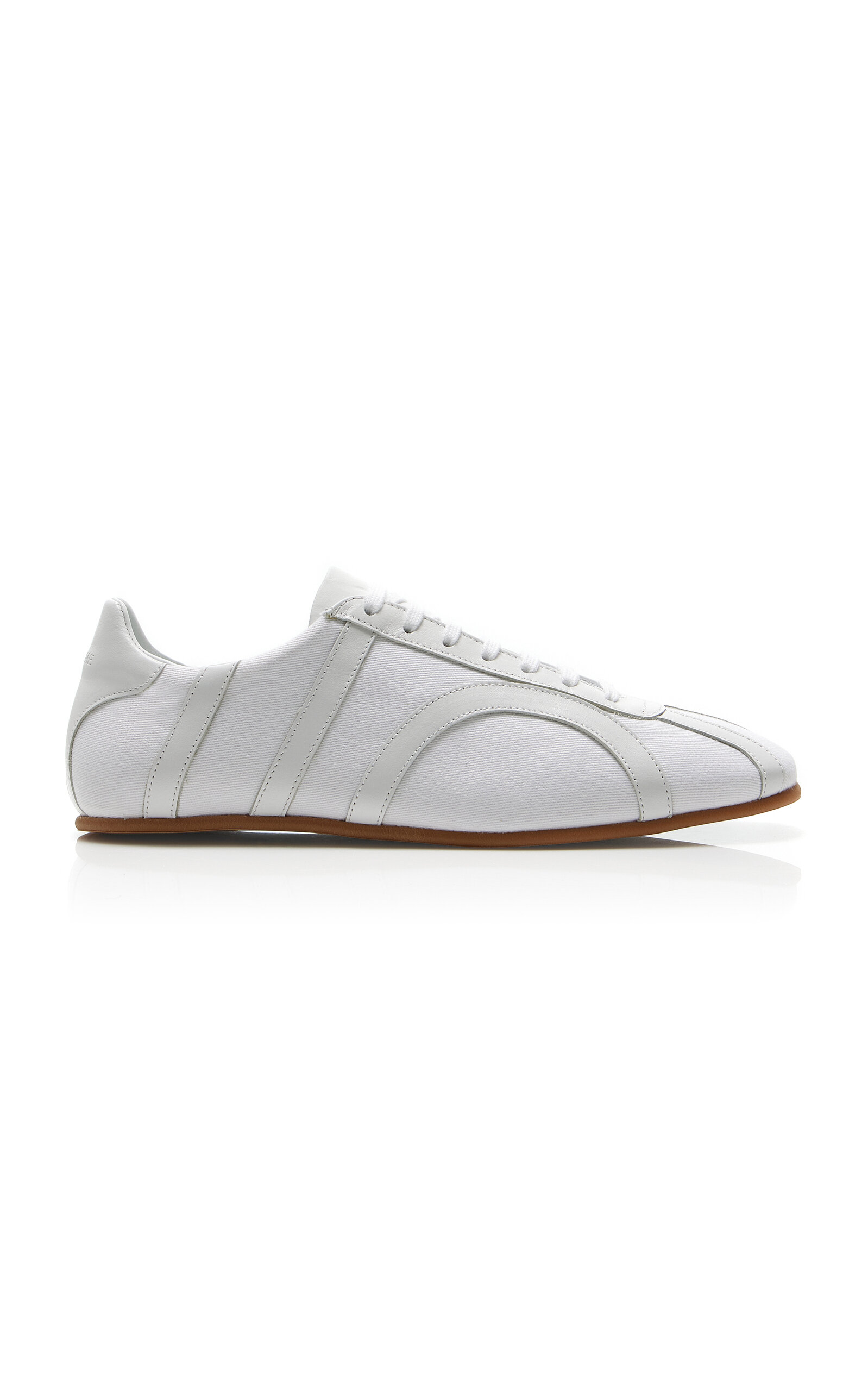 Totême Canvas Sneakers In White