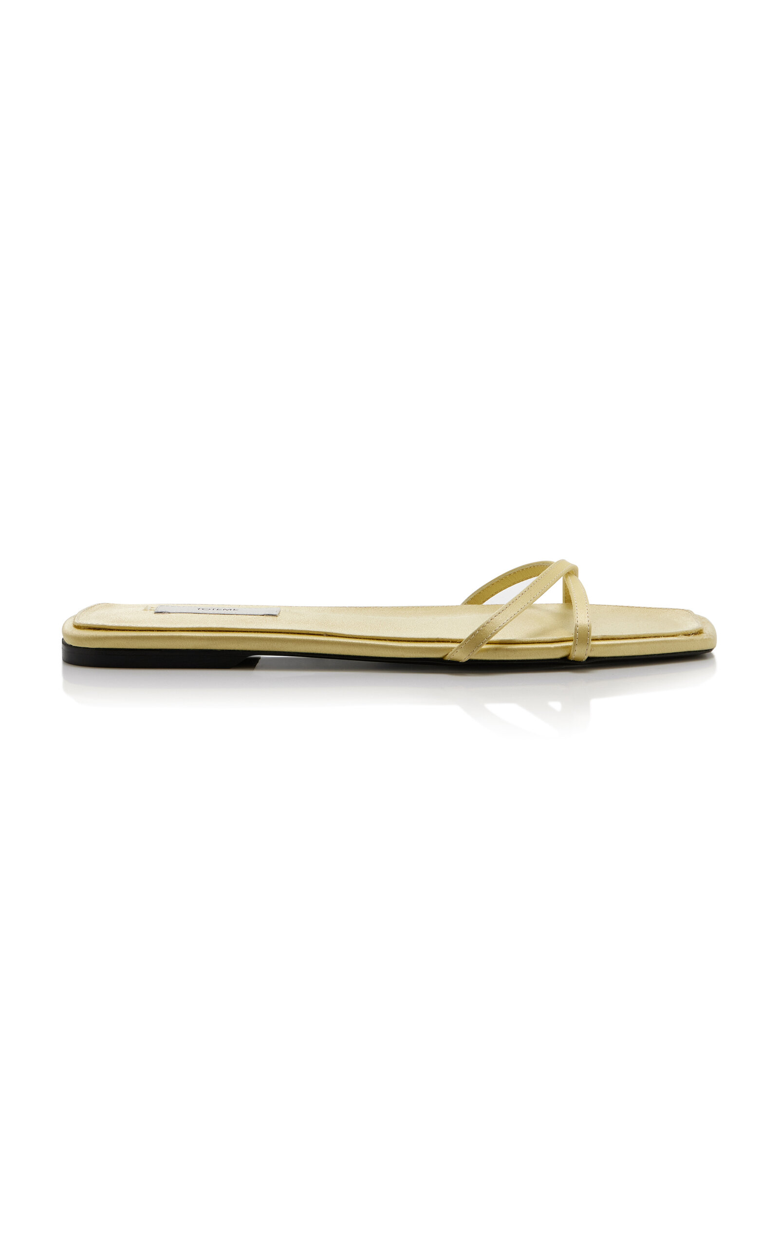 Totême Satin Slide Sandals