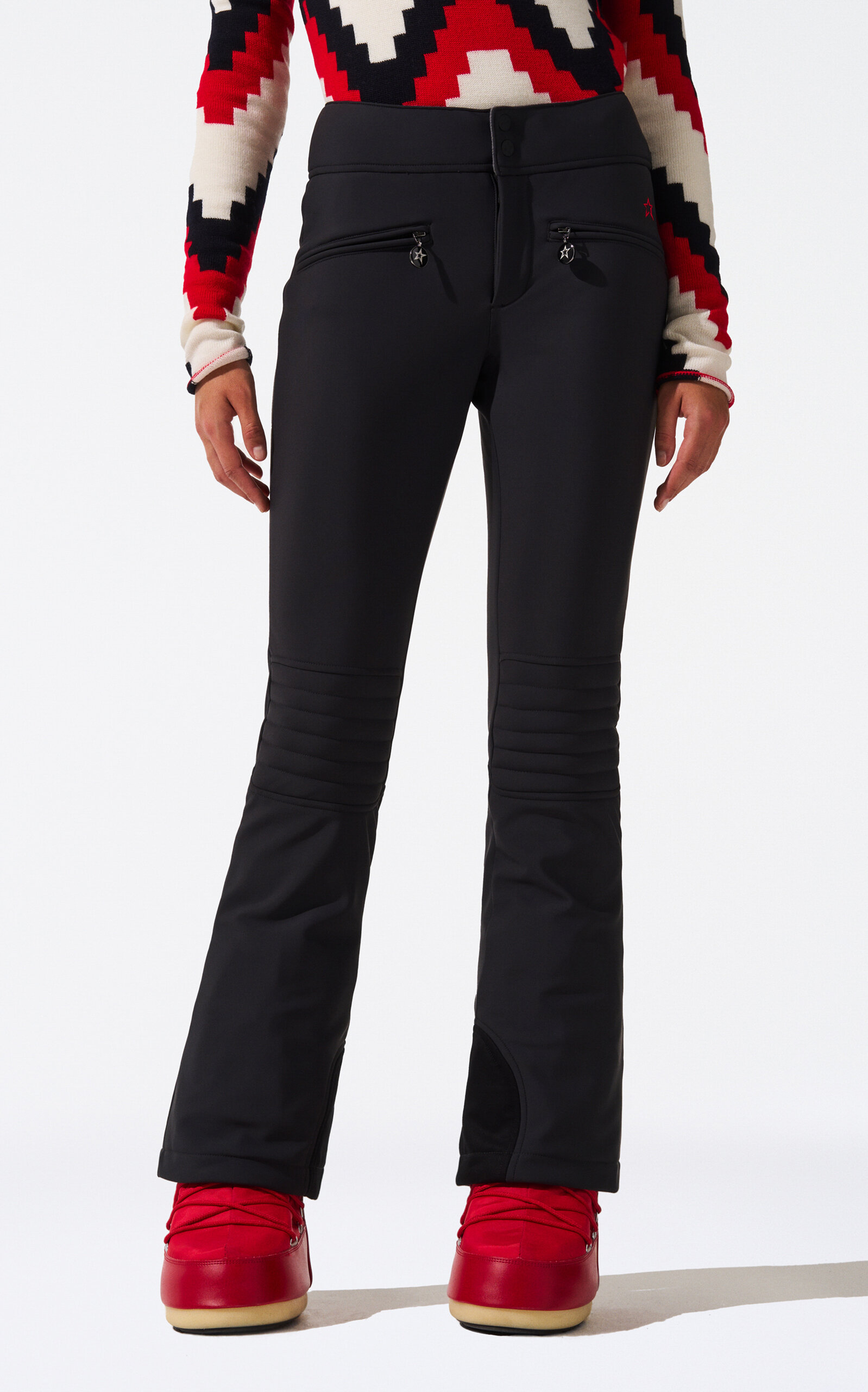 Perfect Moment Aurora Flare Ski Pants In Black