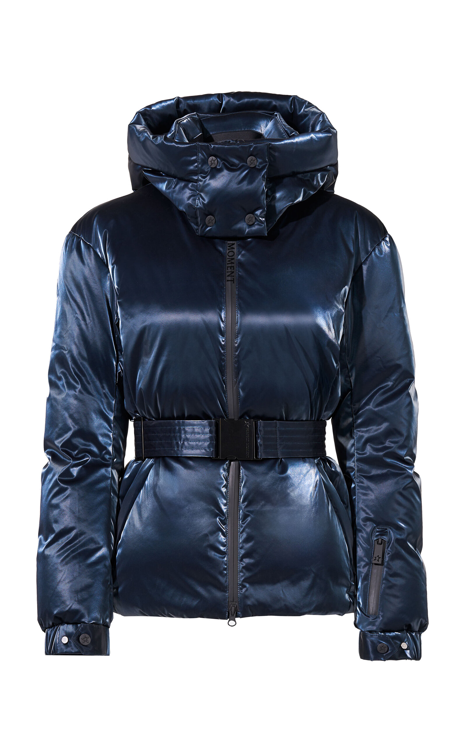 Perfect Moment Candice Down Parka Jacket Xl In Navy